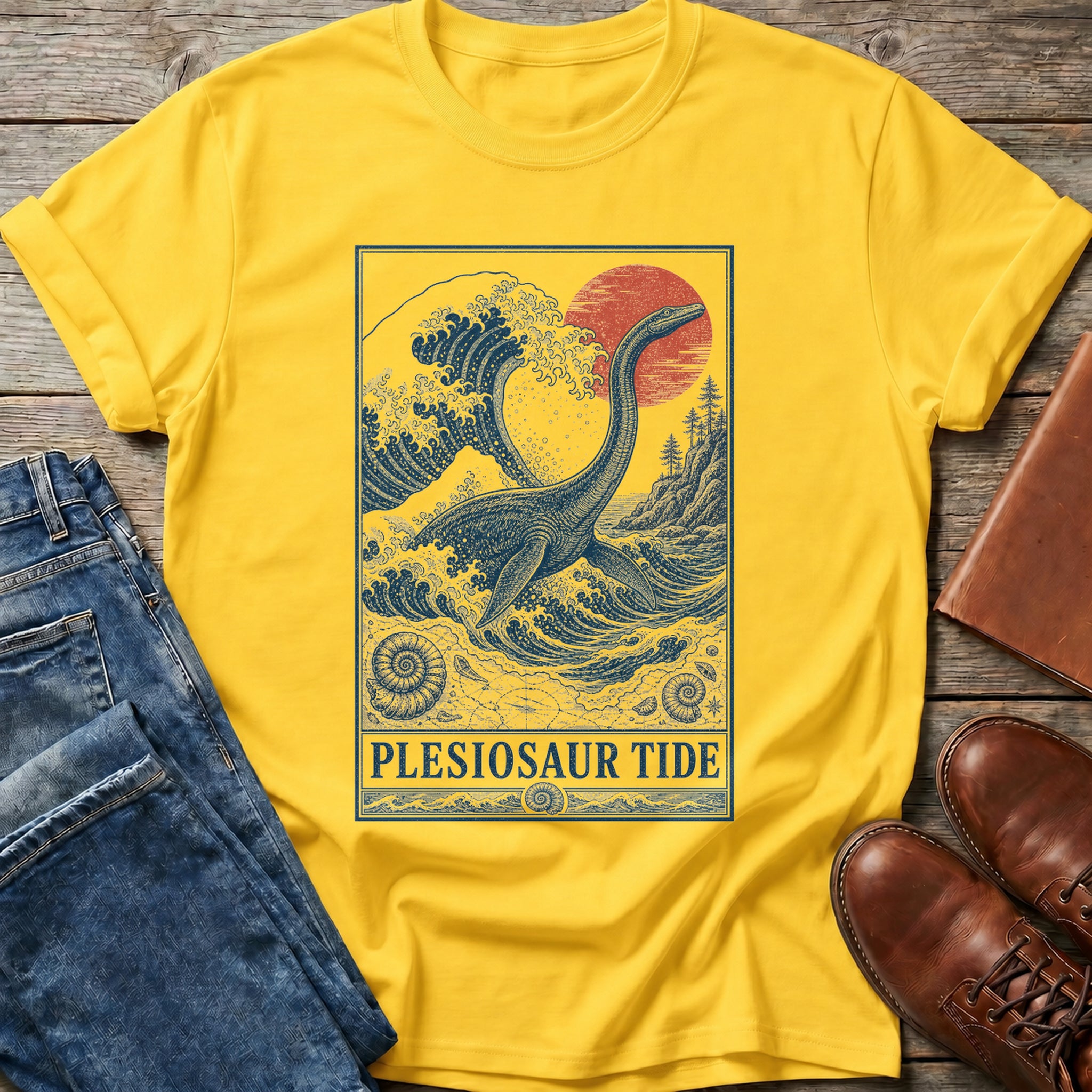 Plesiosaur Tide T Shirt
