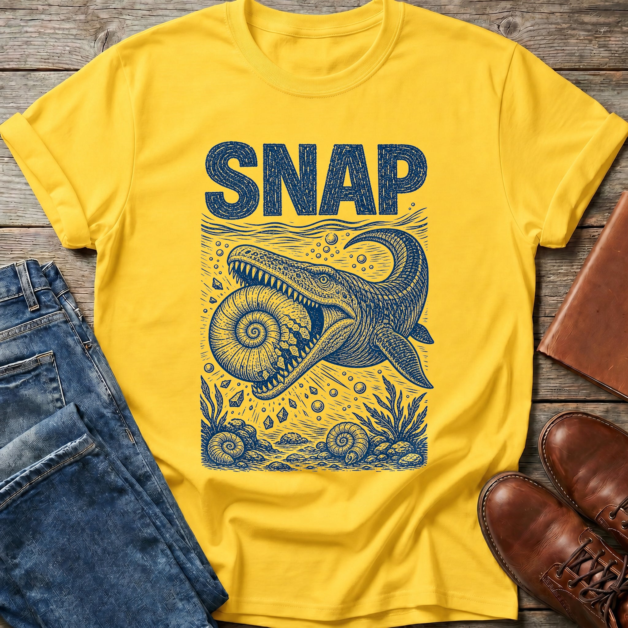 Snap Ammonite Hunter T Shirt