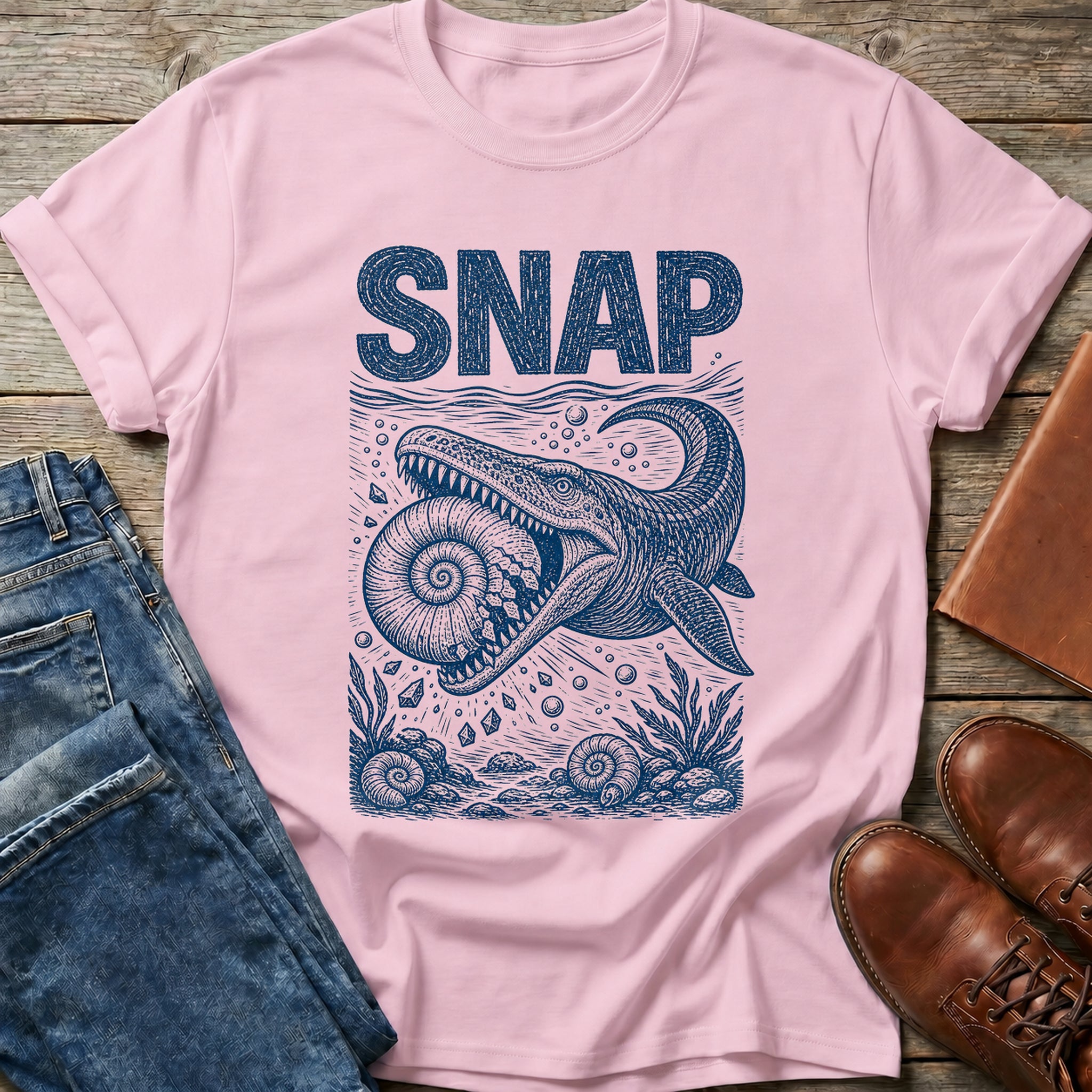 Snap Ammonite Hunter T Shirt