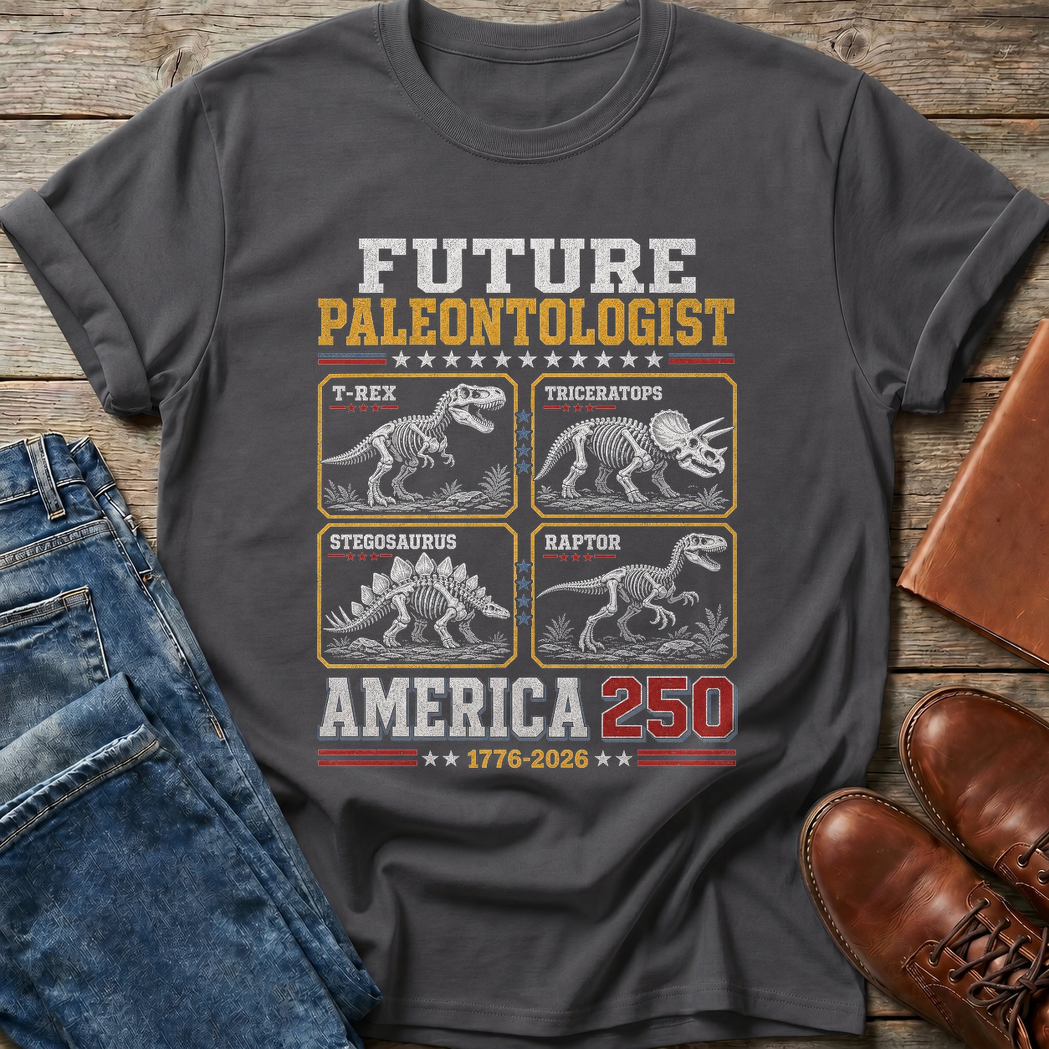 Future Paleontologist Dino T Shirt
