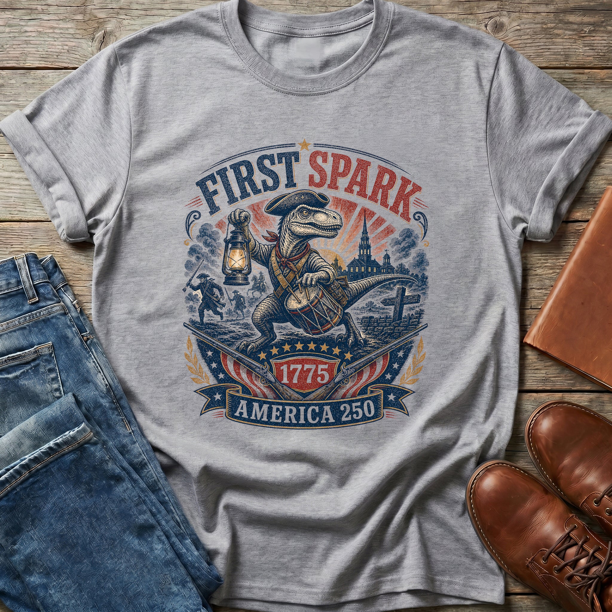 First Spark America 250 T Shirt