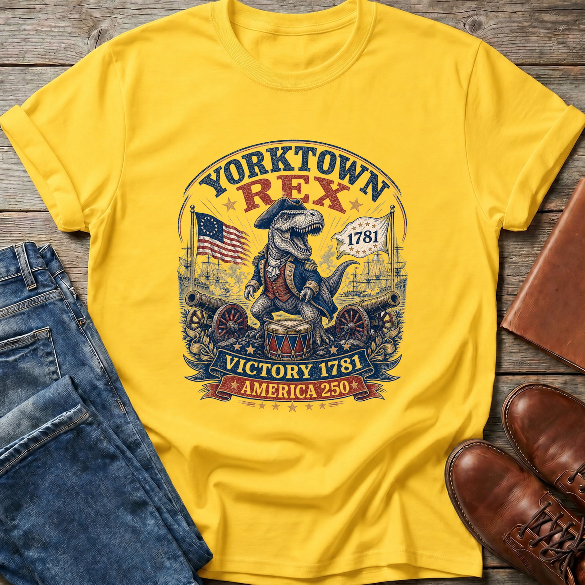 Yorktown Rex Victory 1781 T-Shirt