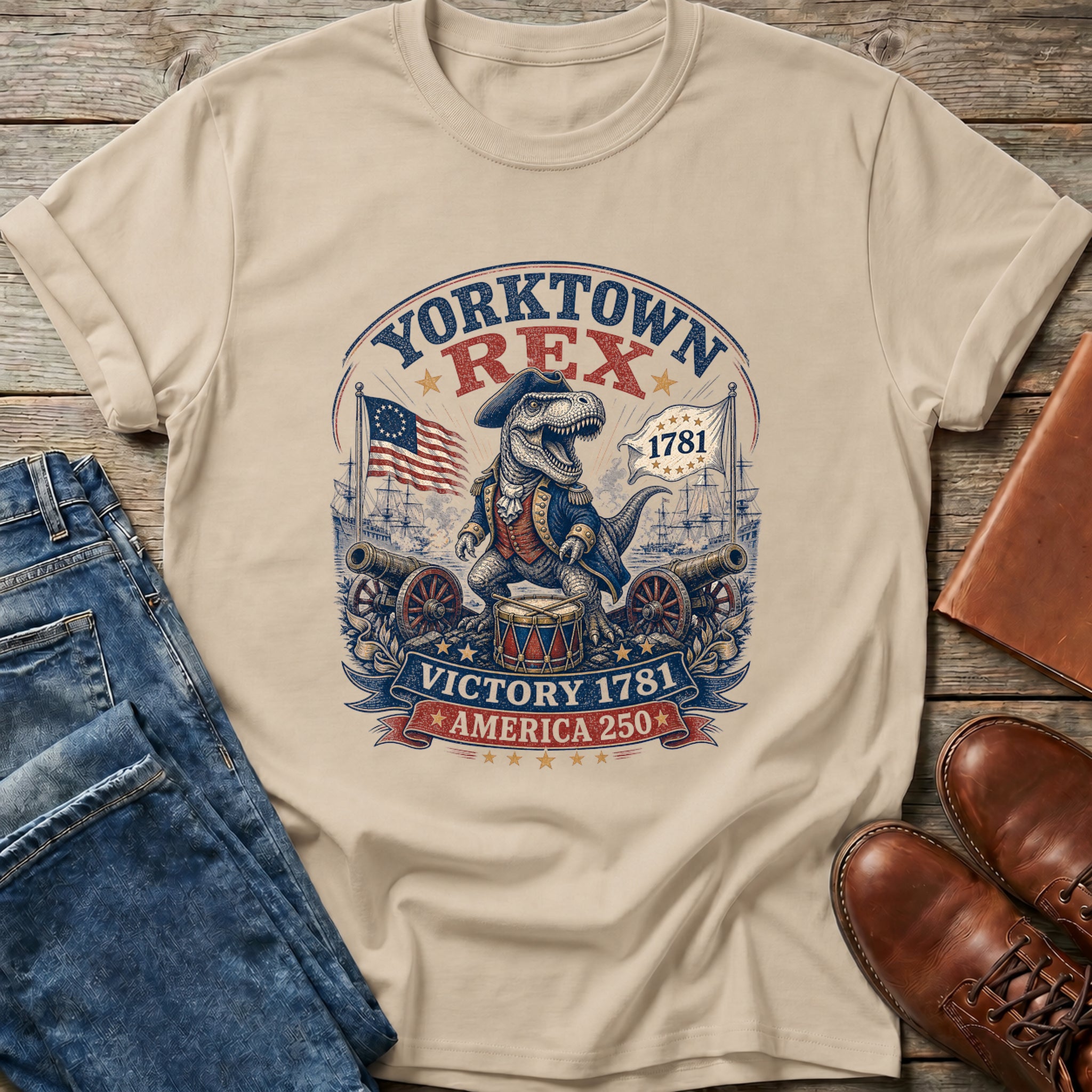 Yorktown Rex Victory 1781 T-Shirt