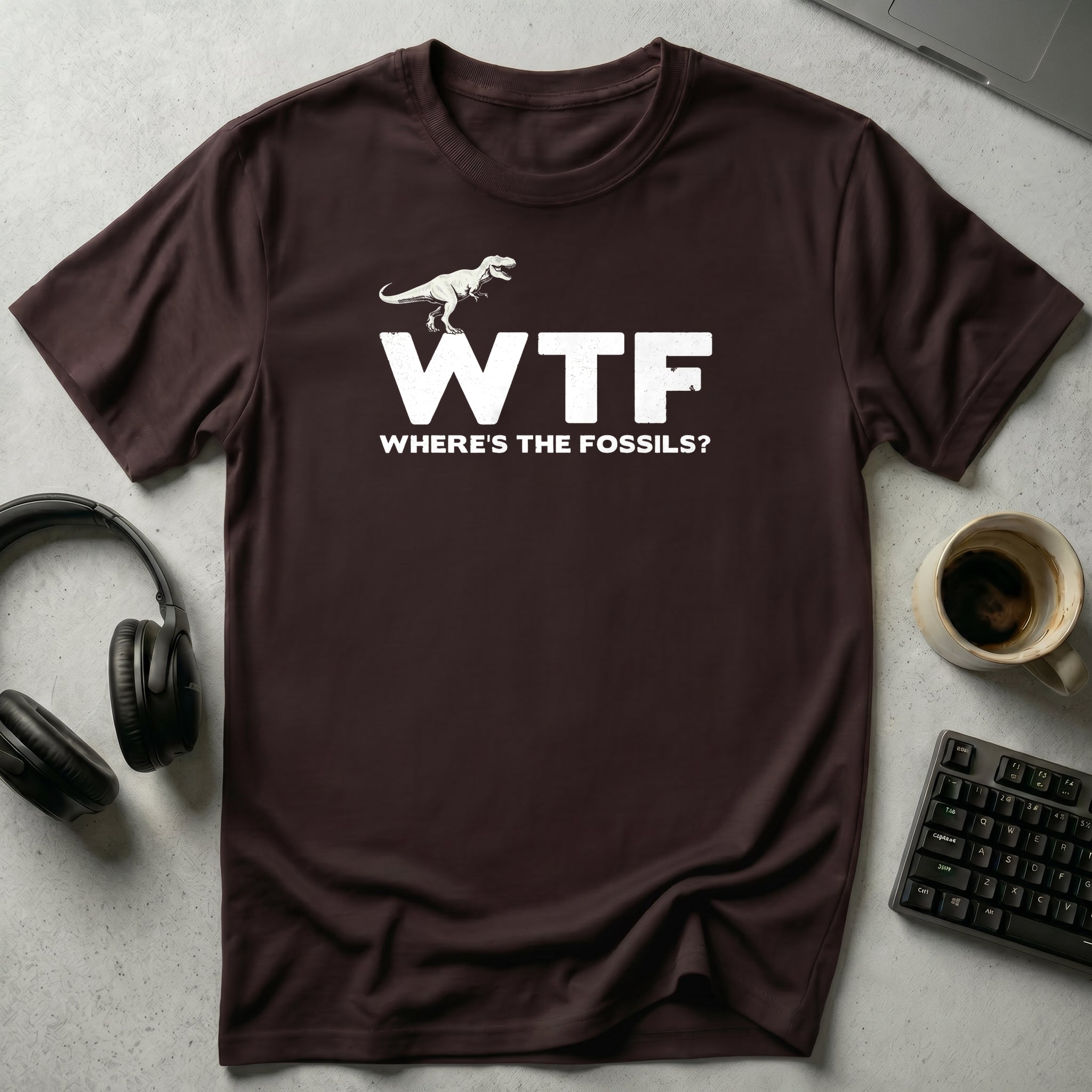 WTF Where's The Fossils T Shirt