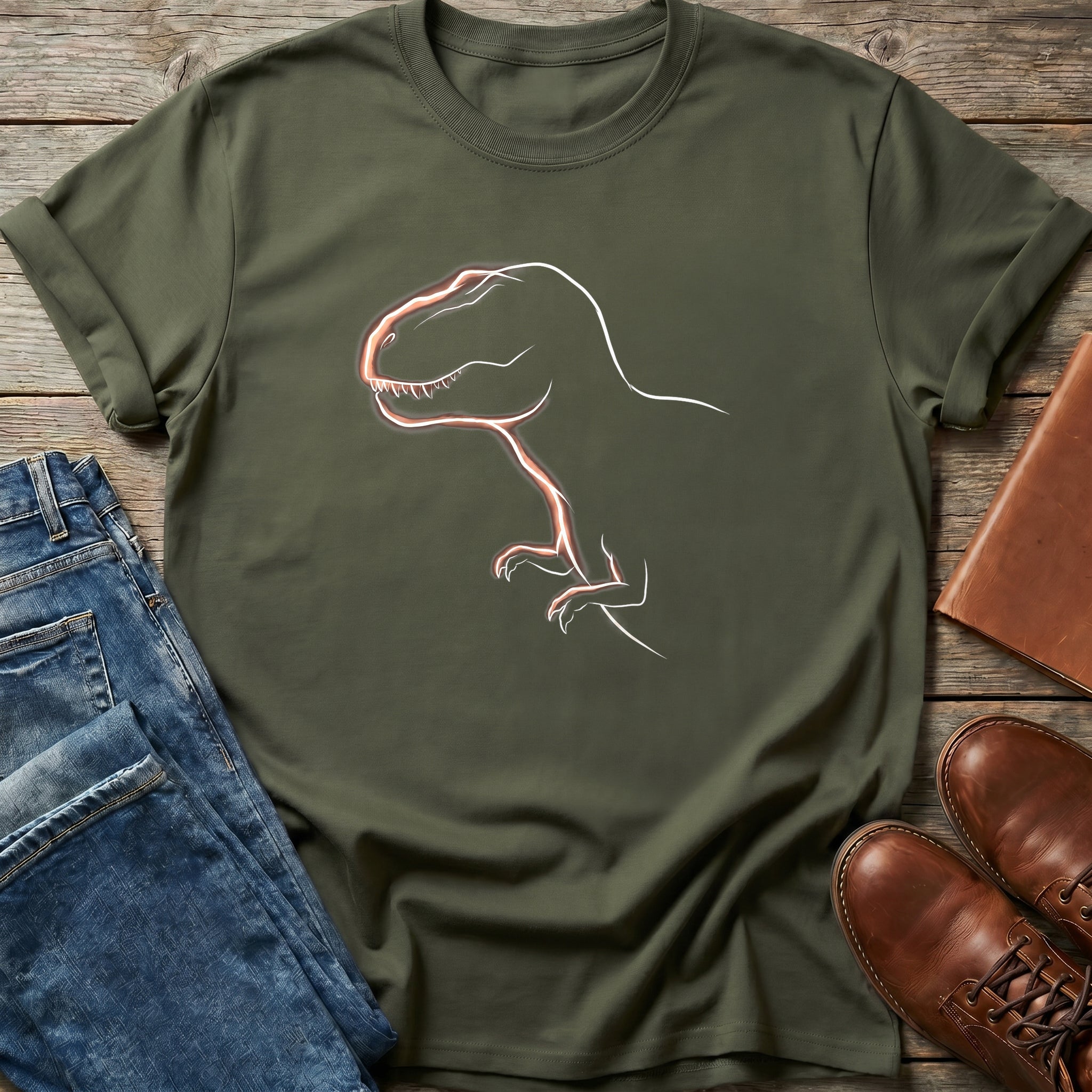 Neon Roar T Shirt