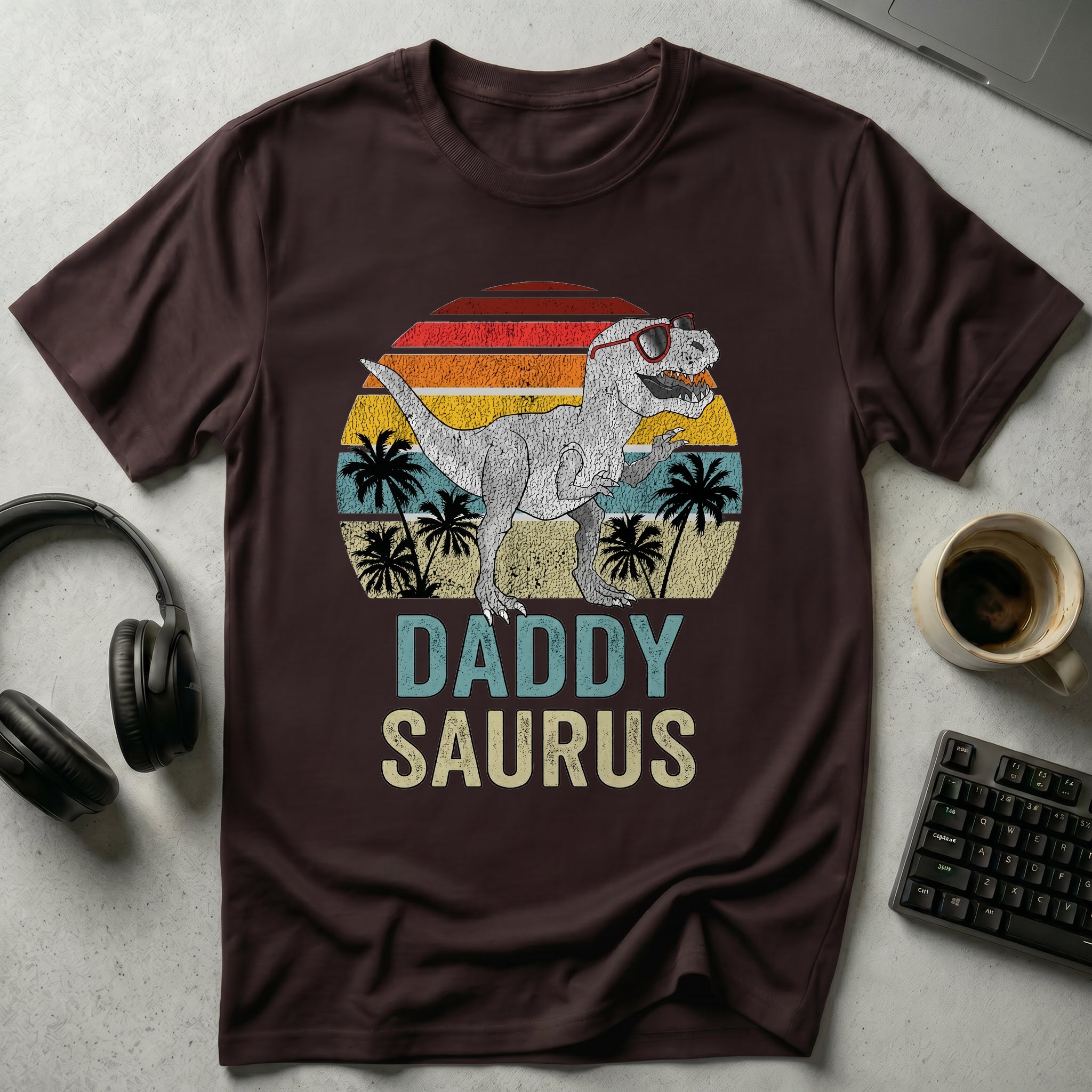 Daddysaurus T Shirt