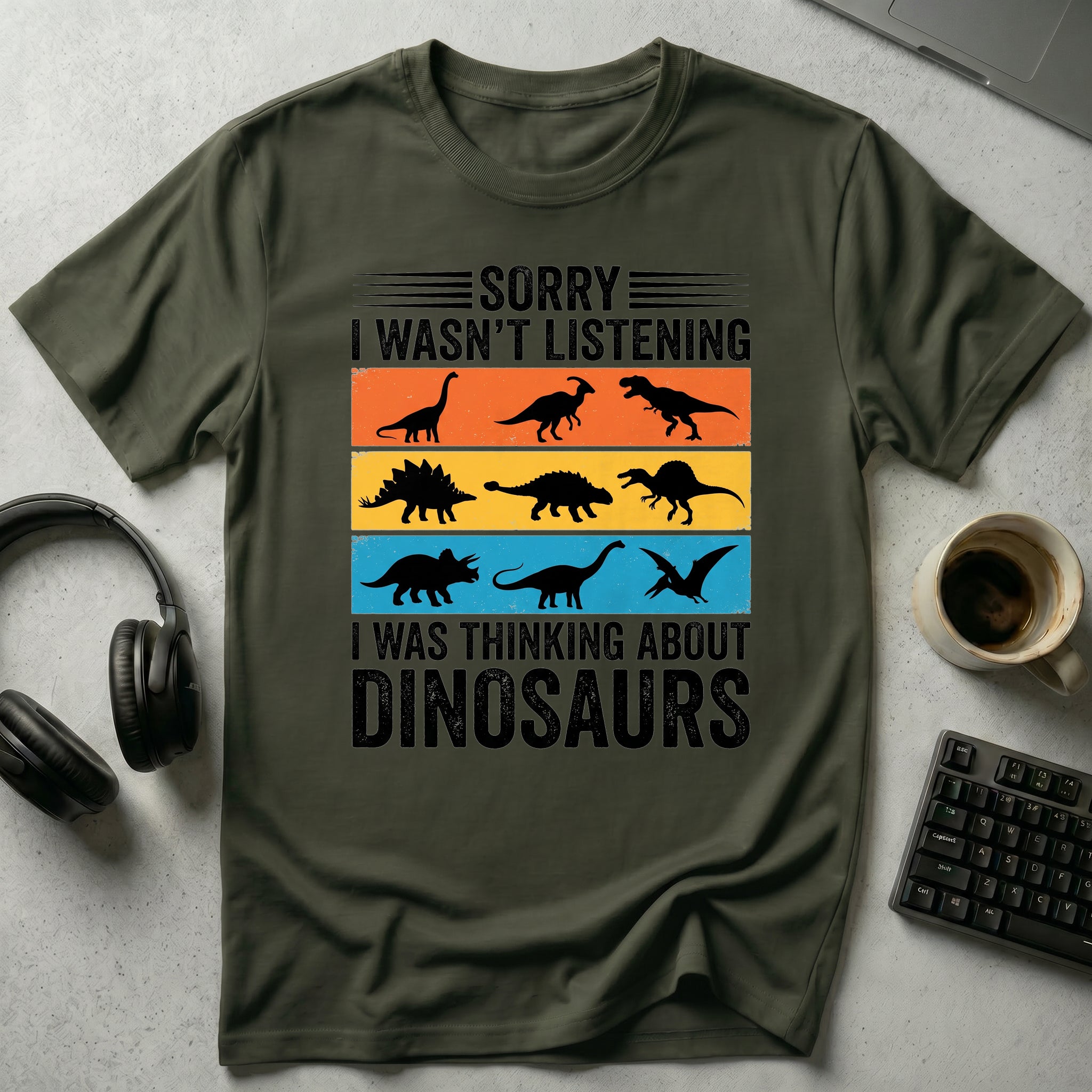 Thinking About Dinosaurs T Shirt