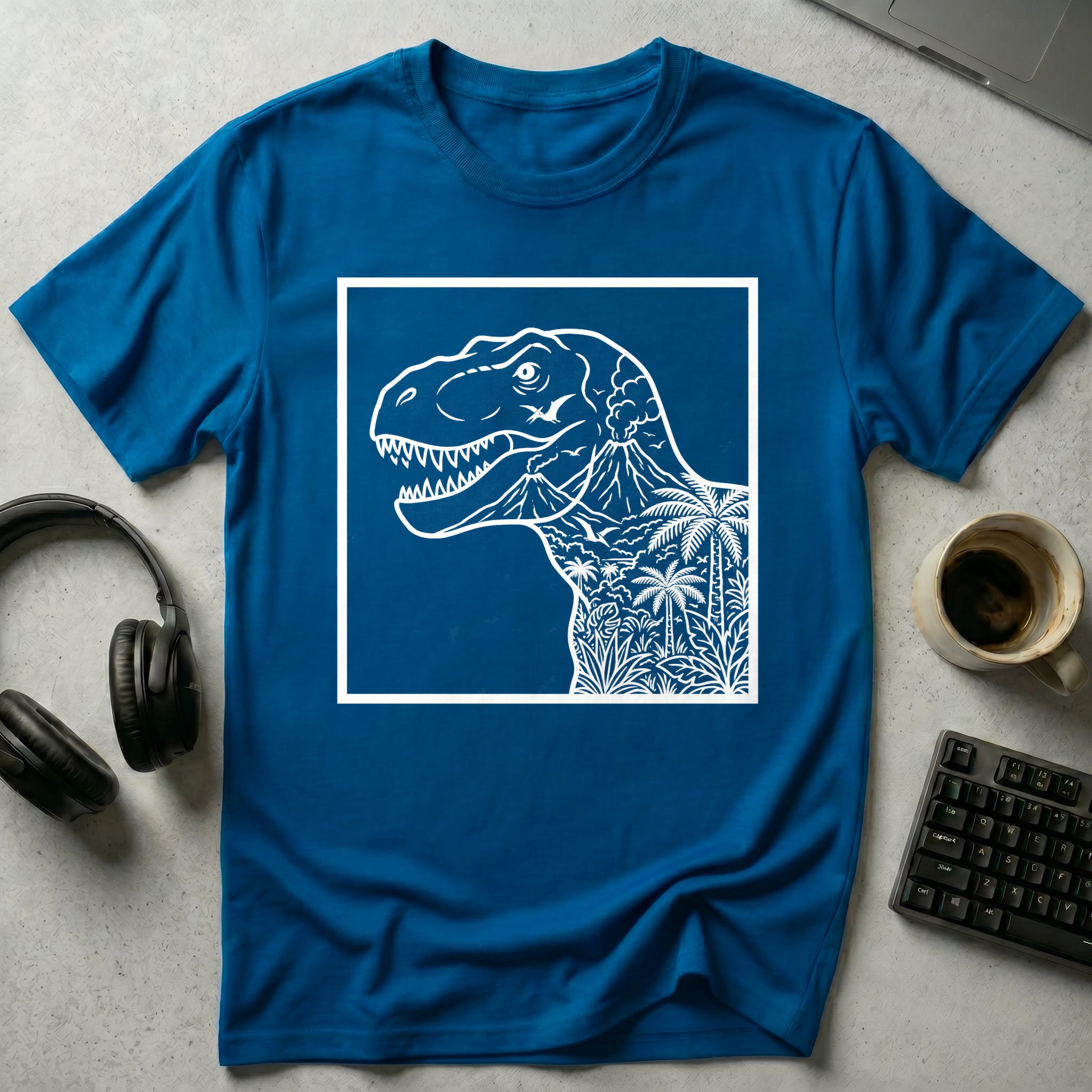 Volcanic Jungle Rex T Shirt