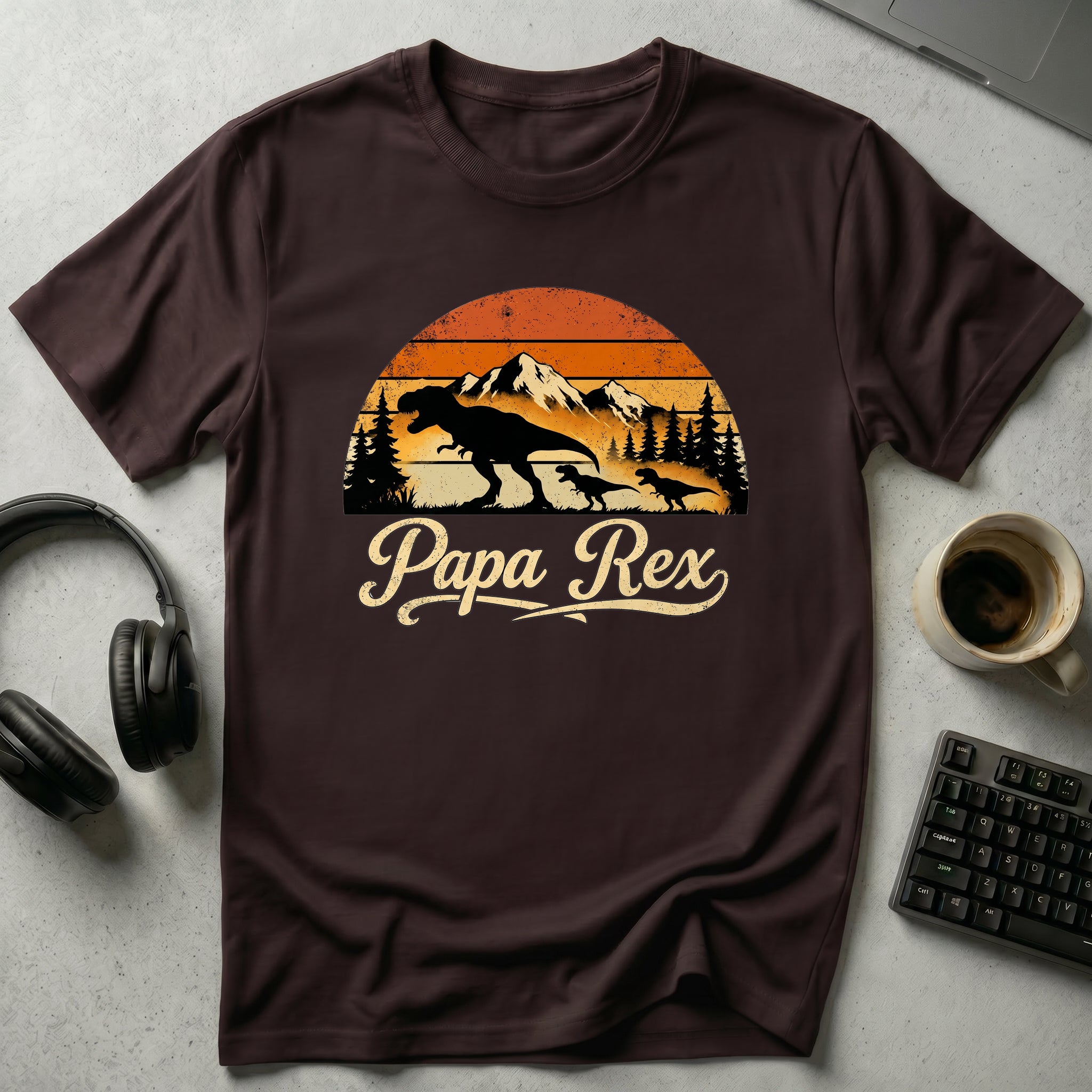 Papa Rex Family Adventure T Shirt