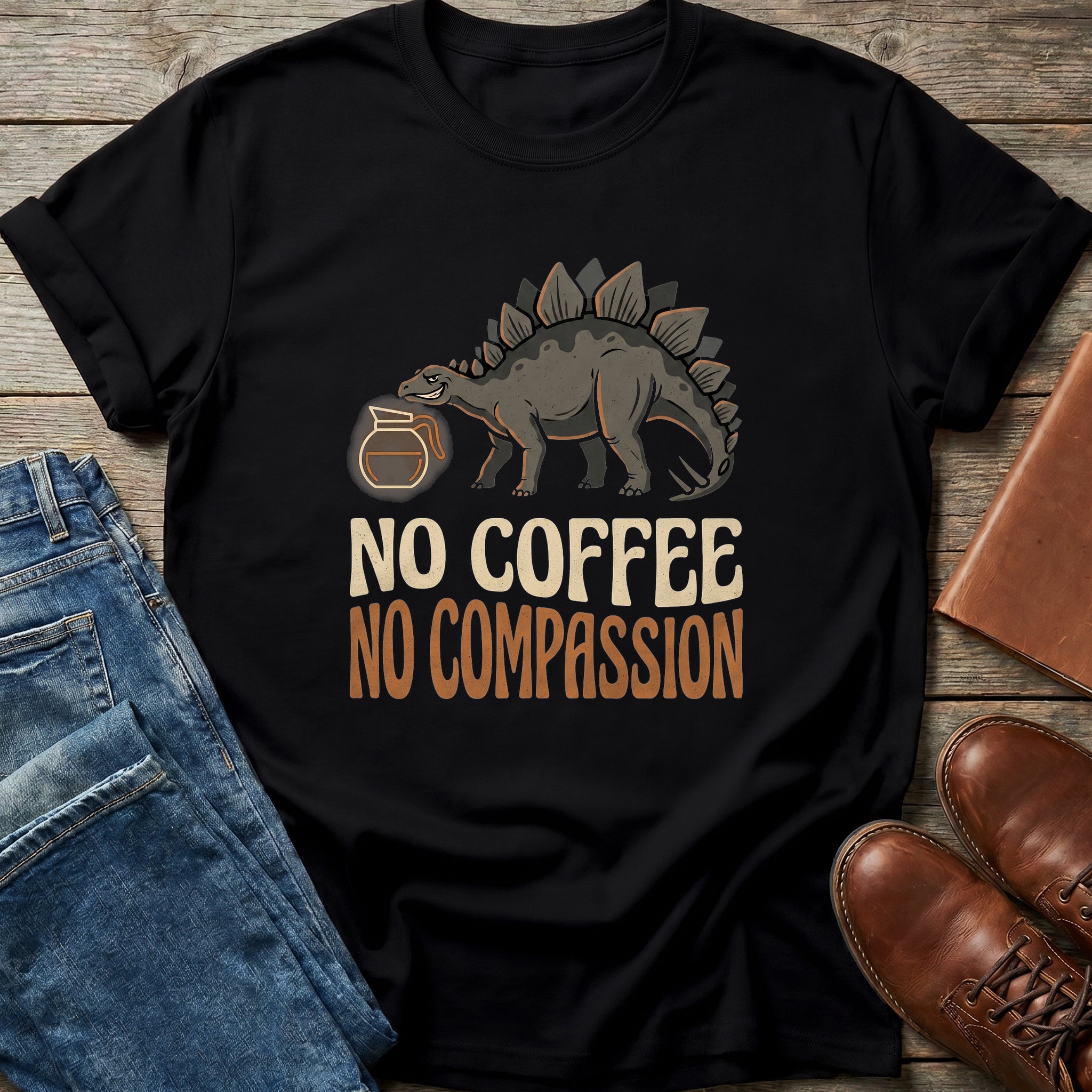 No Coffee No Compassion T Shirt