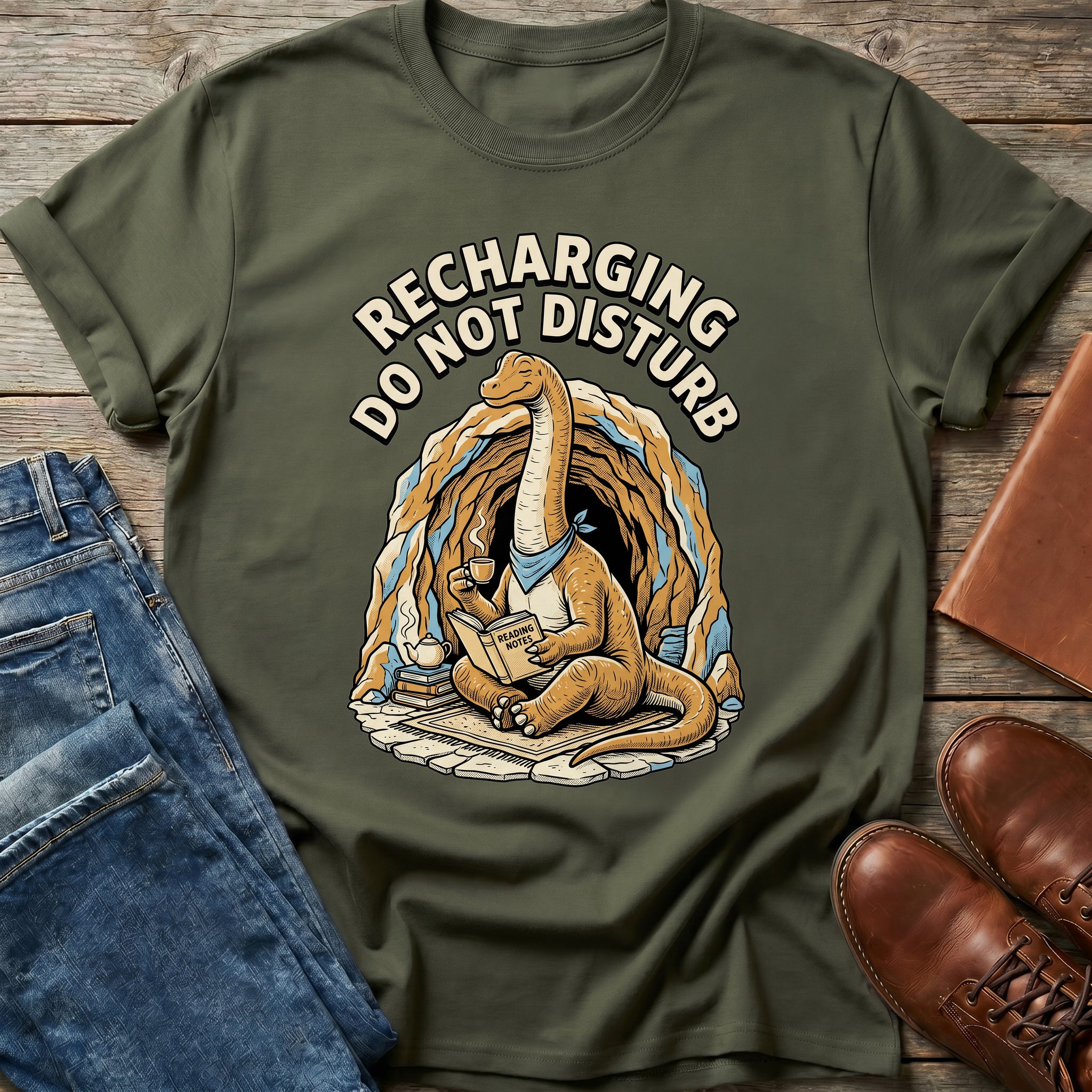 Recharging Do Not Disturb T Shirt