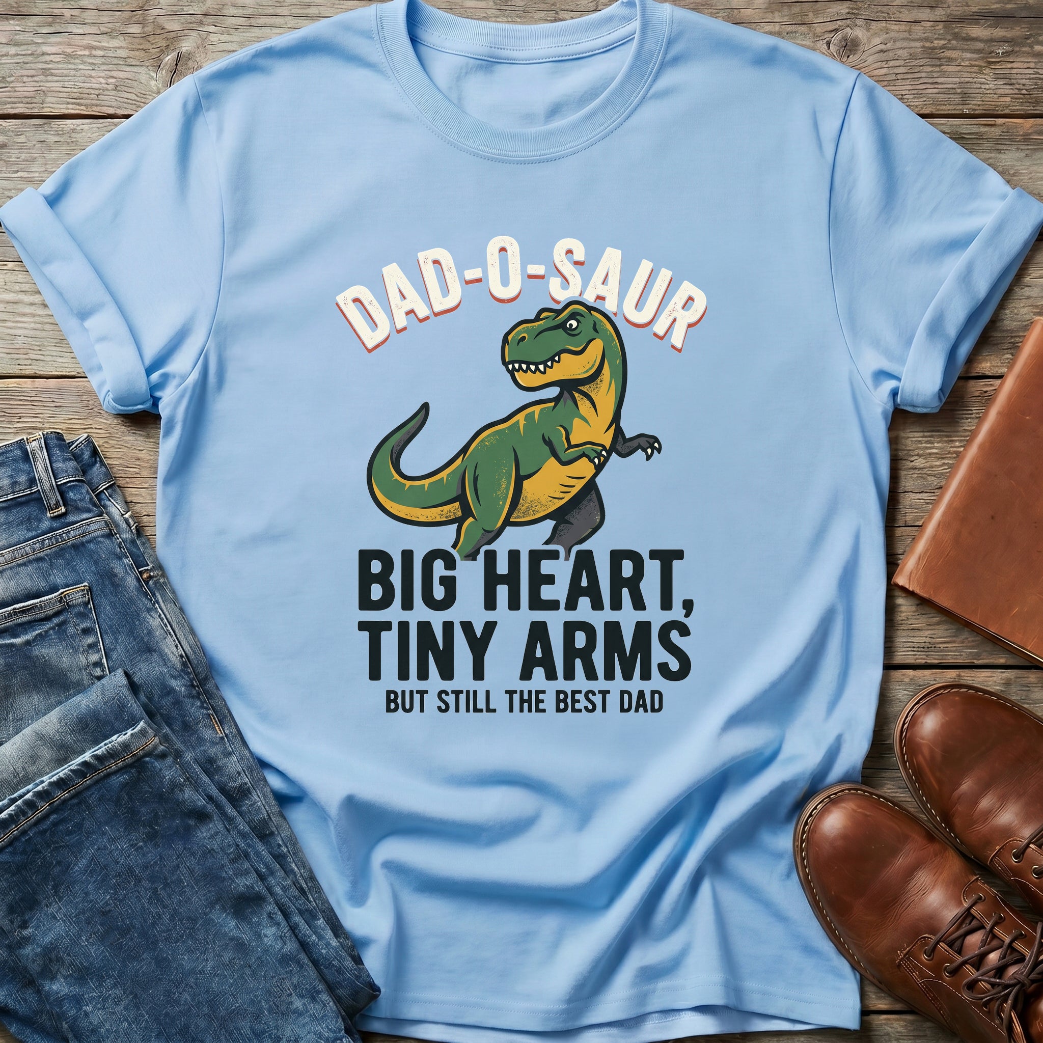 Dad-O-Saur Best Dad T Shirt