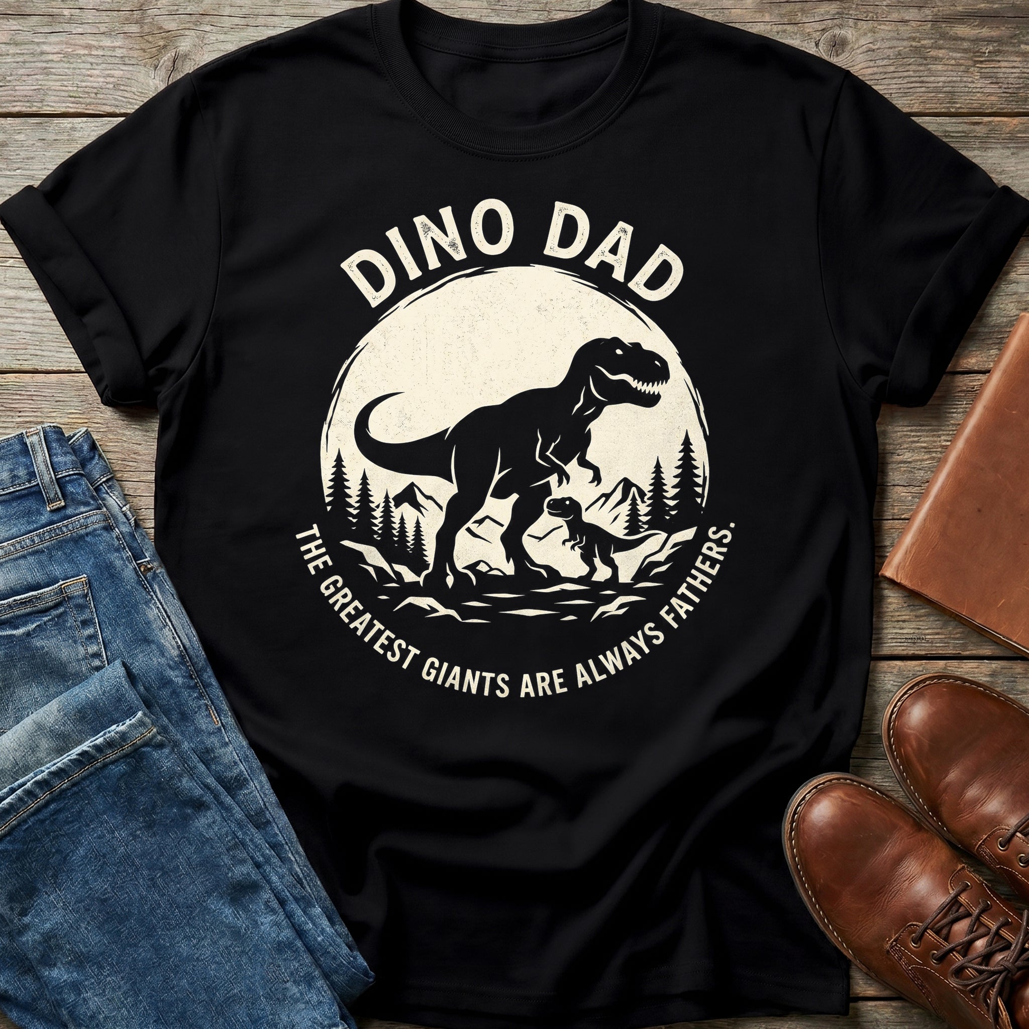 Dino Dad Giants T Shirt