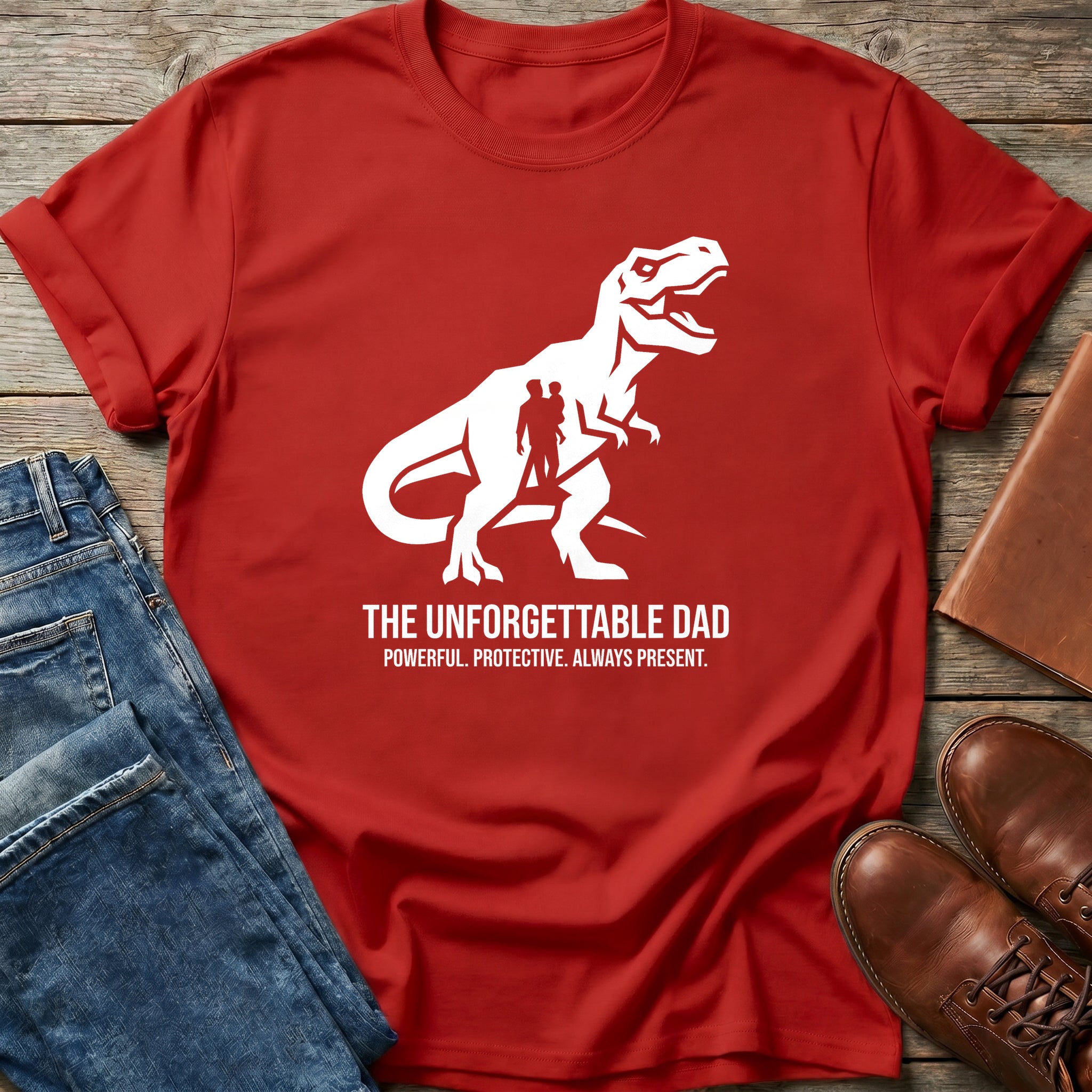 Unforgettable Dad Dino T-Shirt