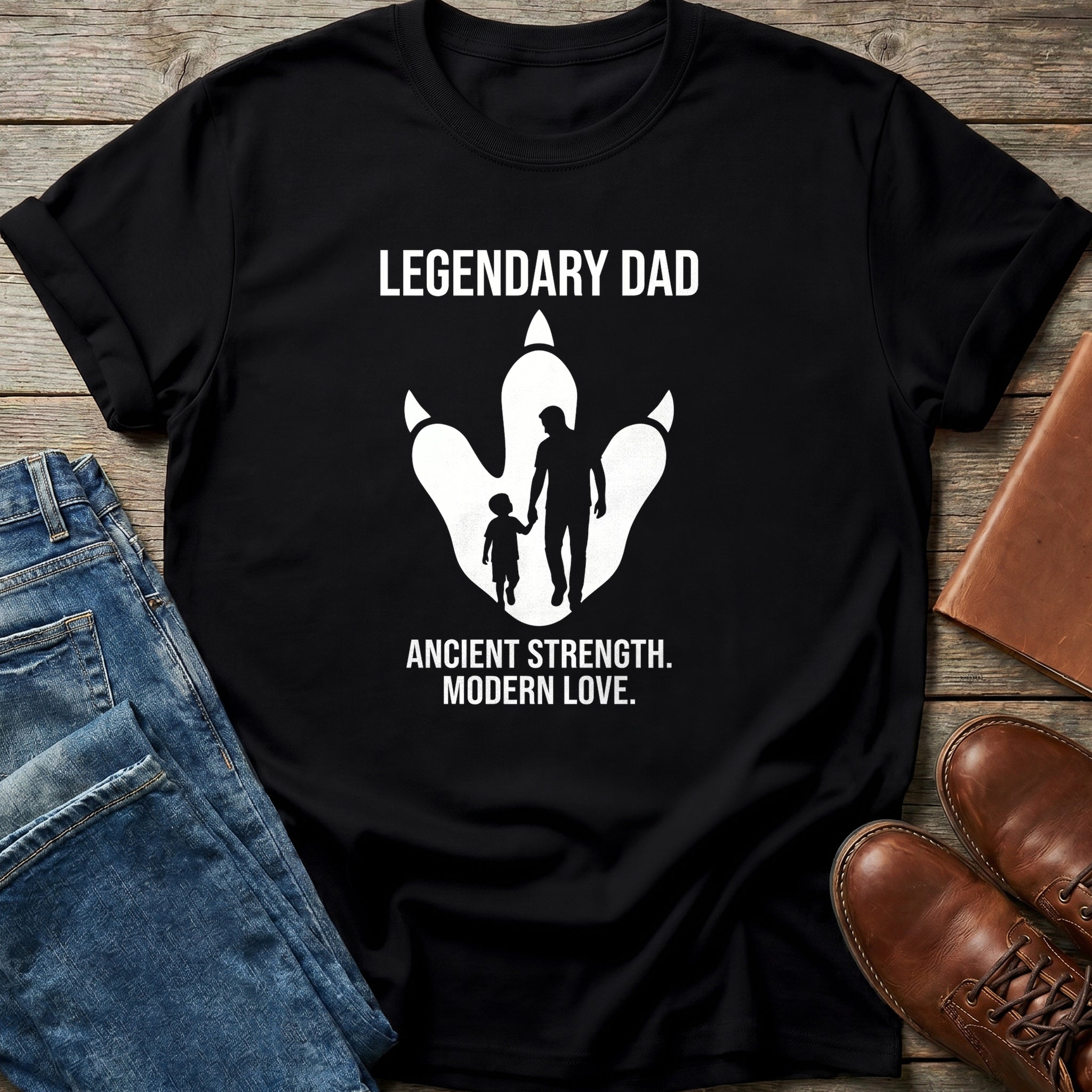 Legendary Dad Ancient Strength T-Shirt