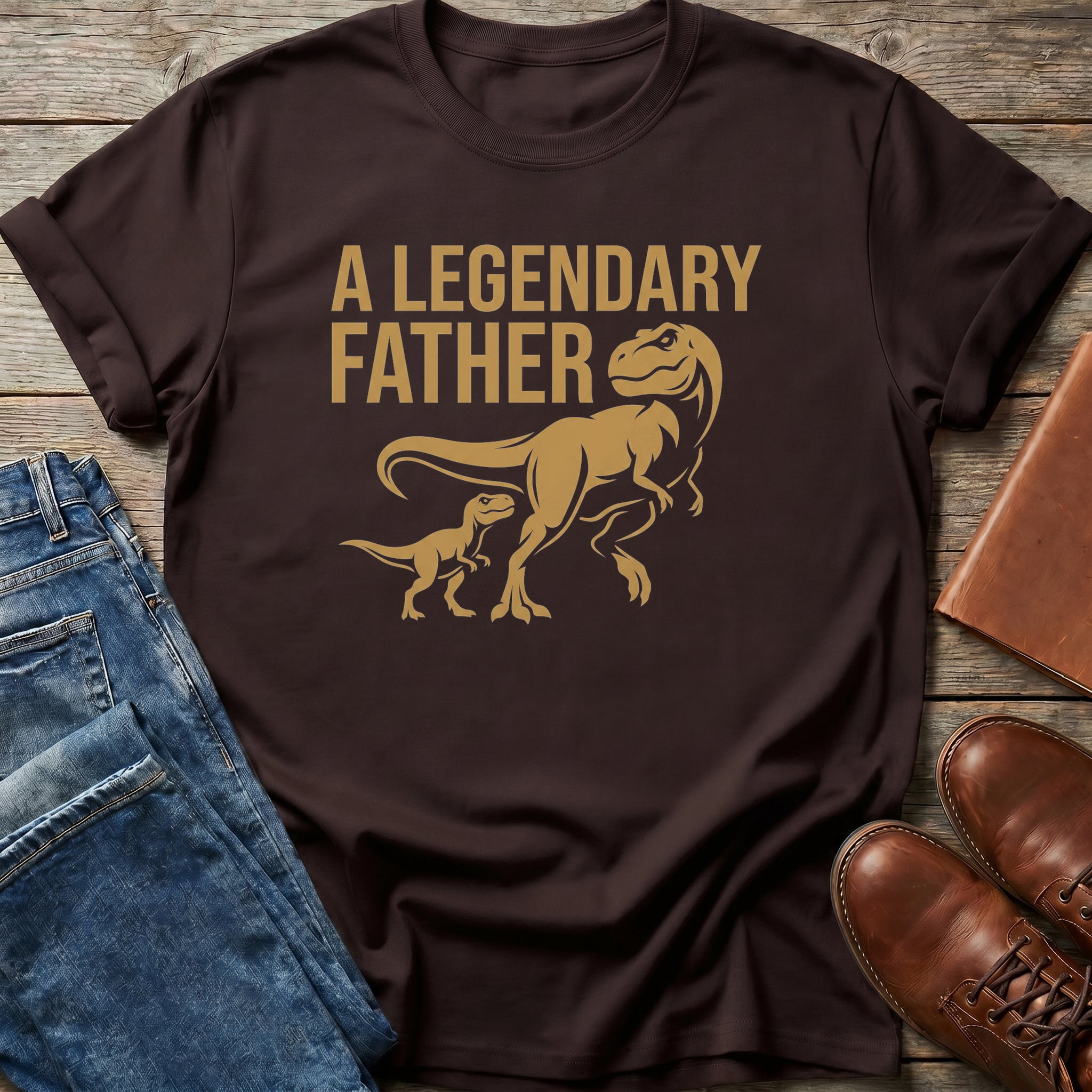 Legendary Father Dino Duo T Shirt