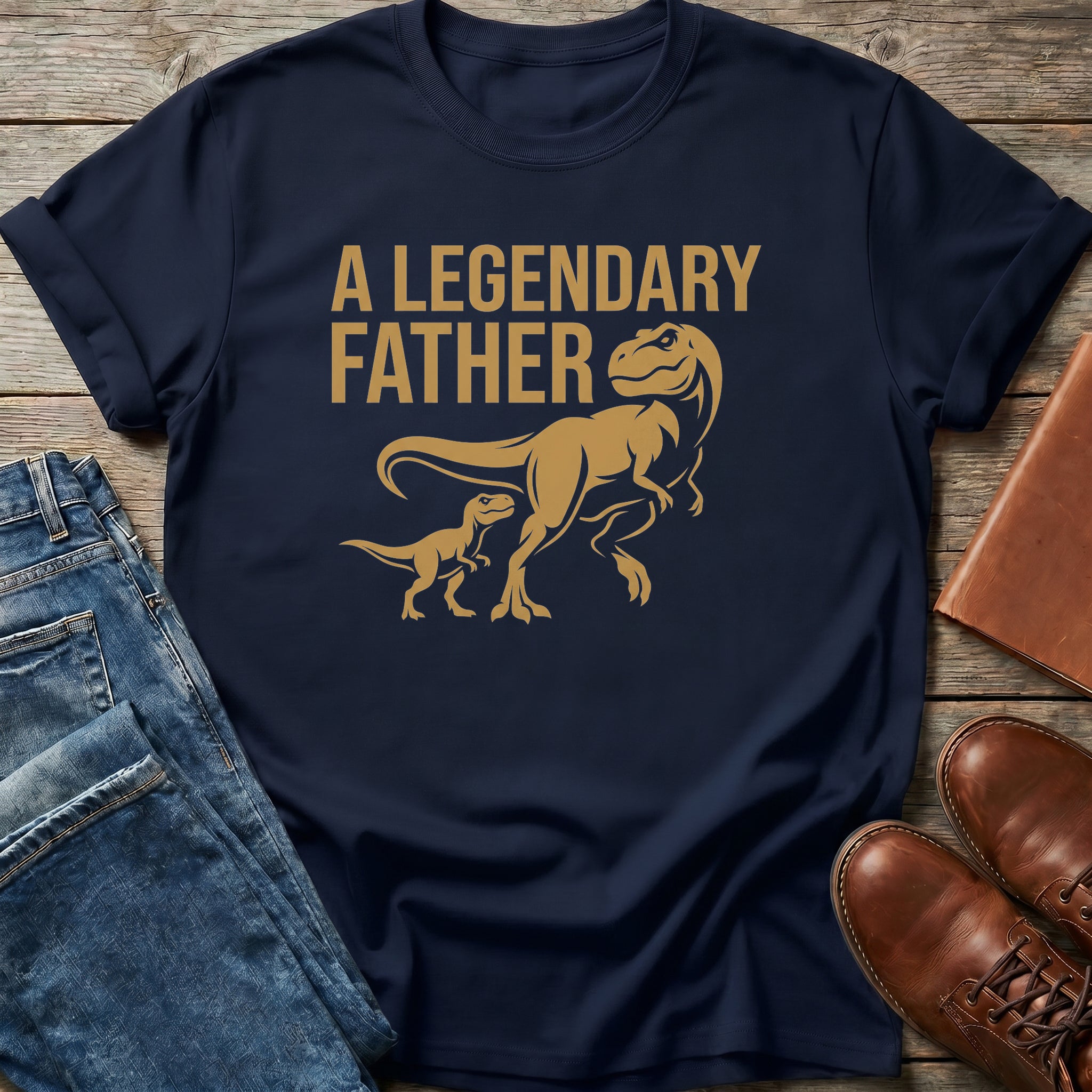 Legendary Father Dino Duo T Shirt