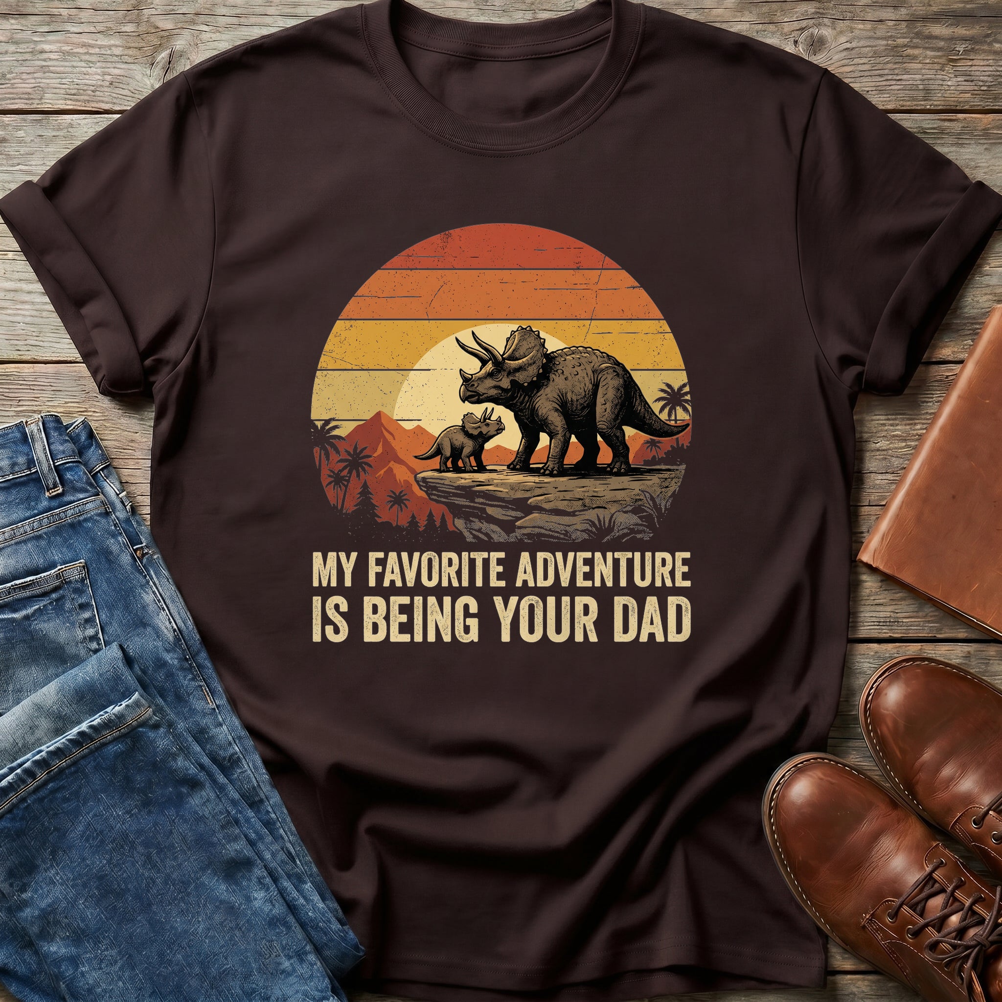 My Favorite Adventure Dad T Shirt