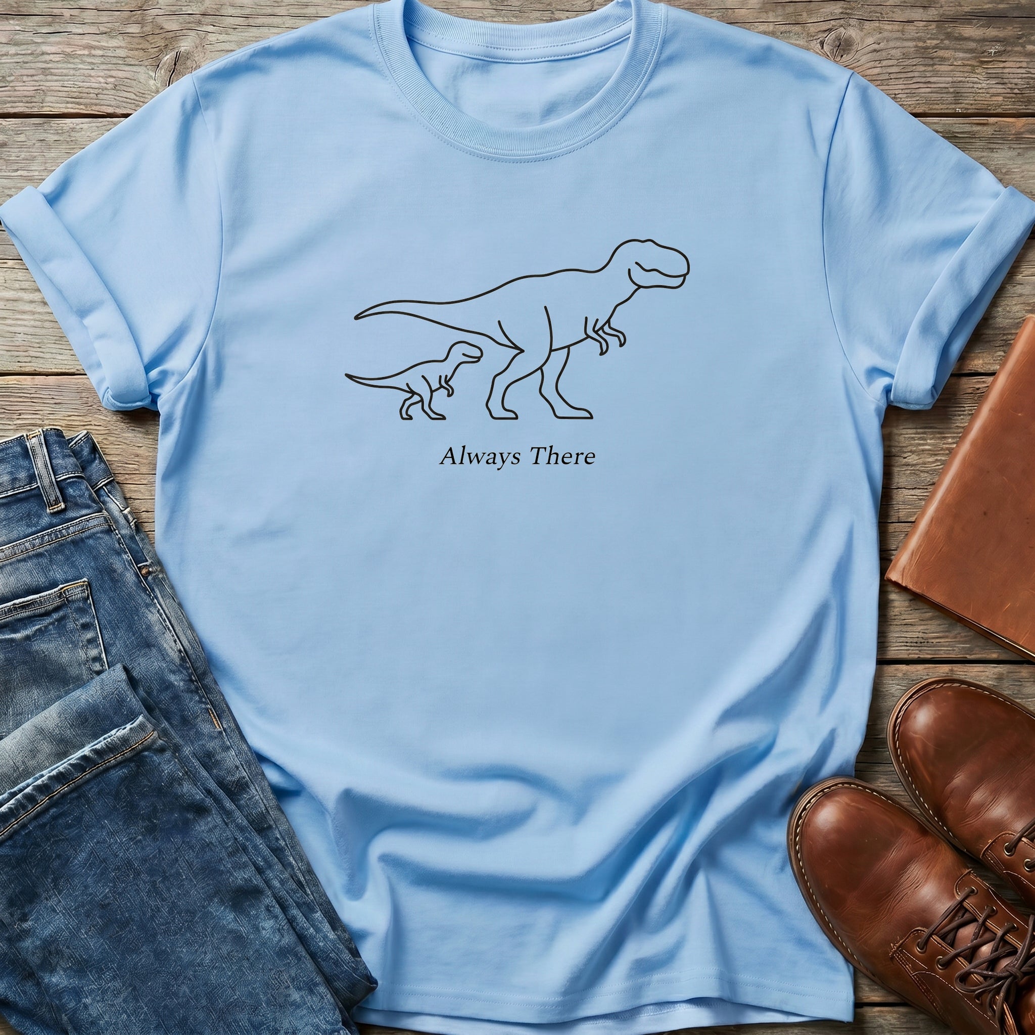 Always There Dino Duo T Shirt
