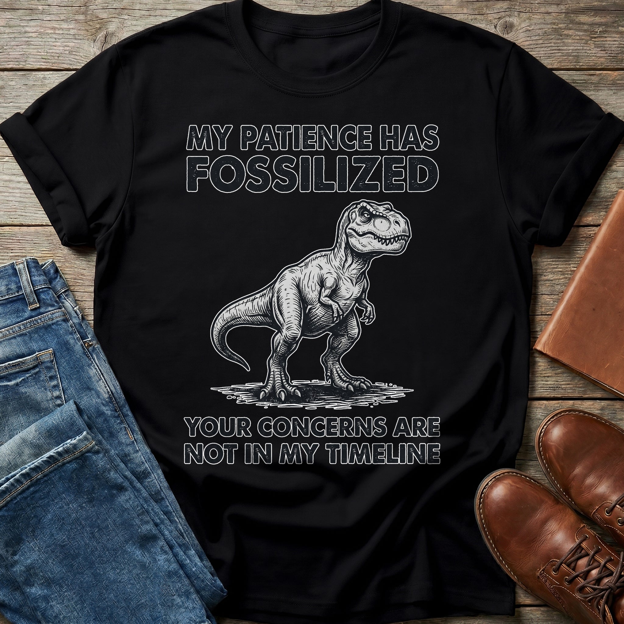 Patience Fossilized T Shirt
