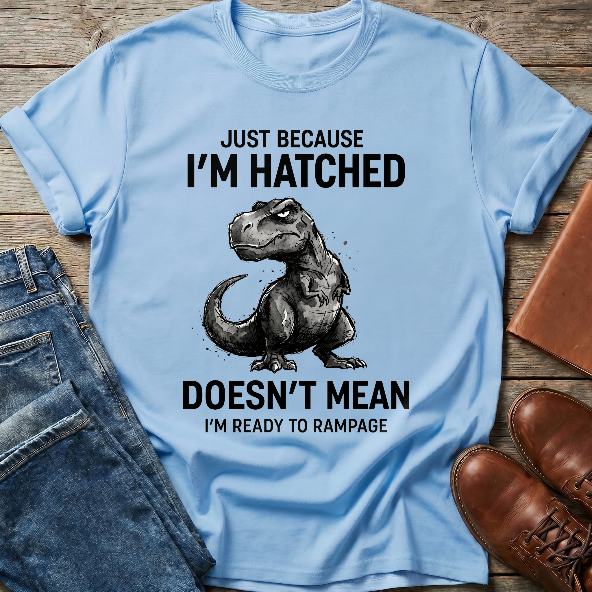 Just Hatched Not Rampage T Shirt
