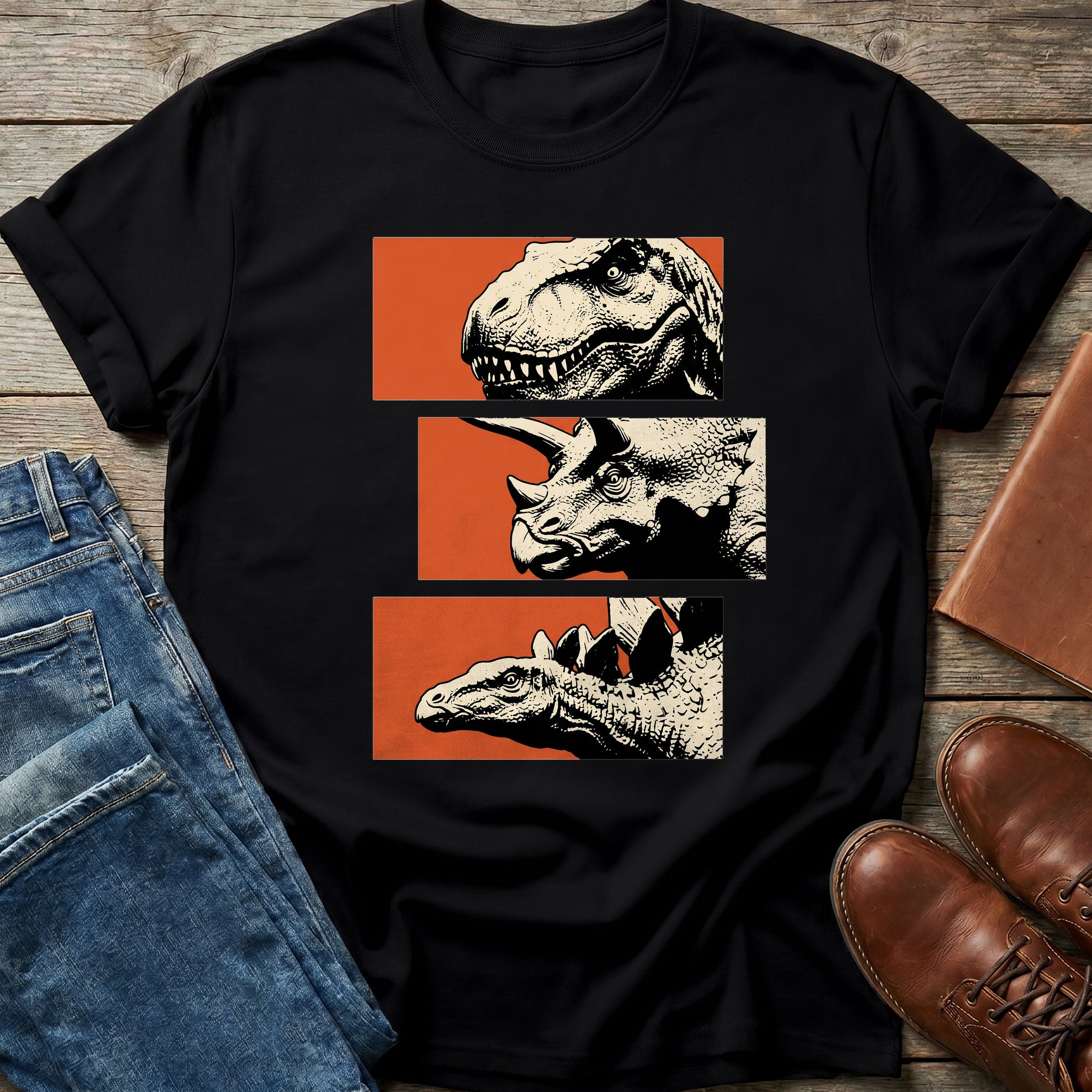 Prehistoric Portraits T Shirt