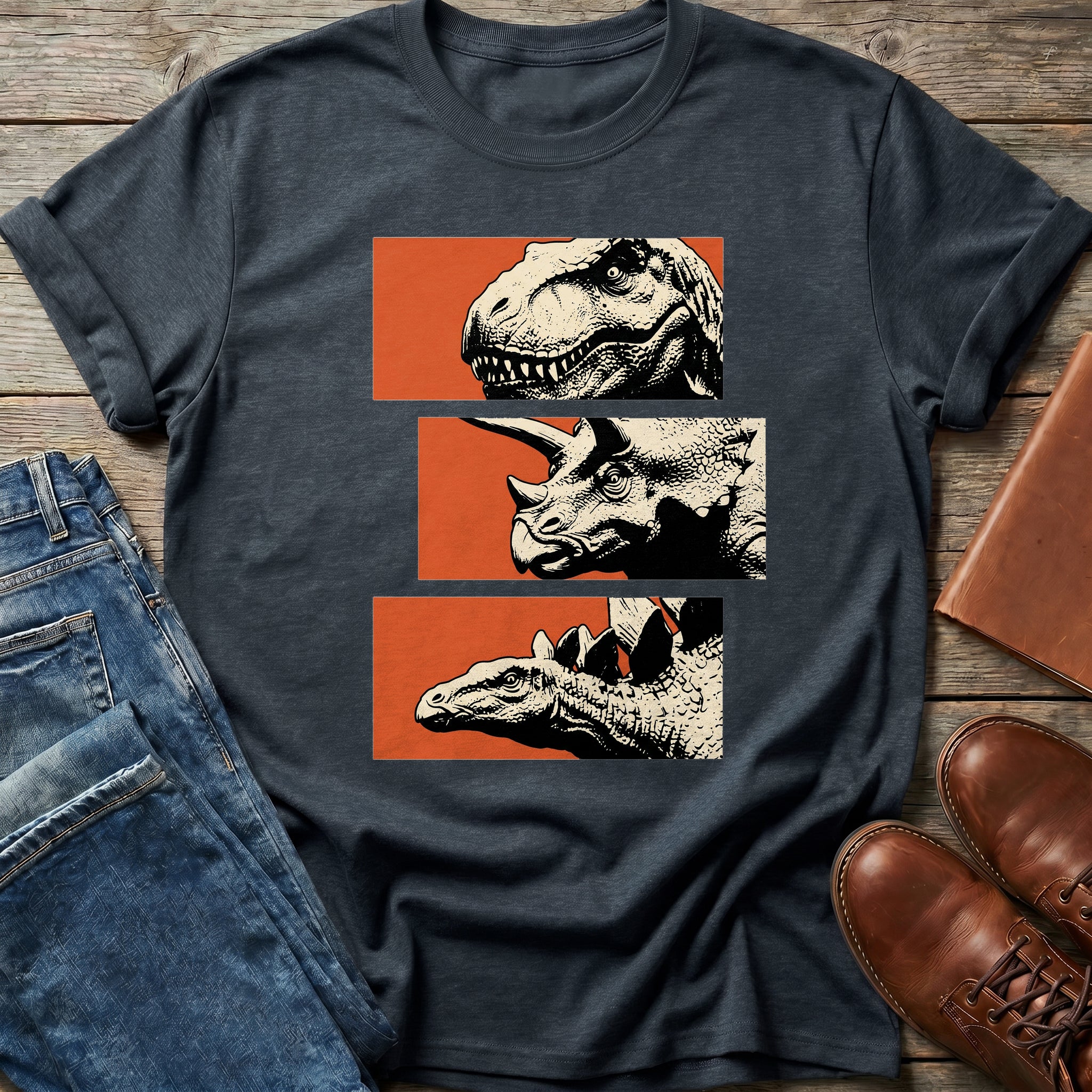 Prehistoric Portraits T Shirt