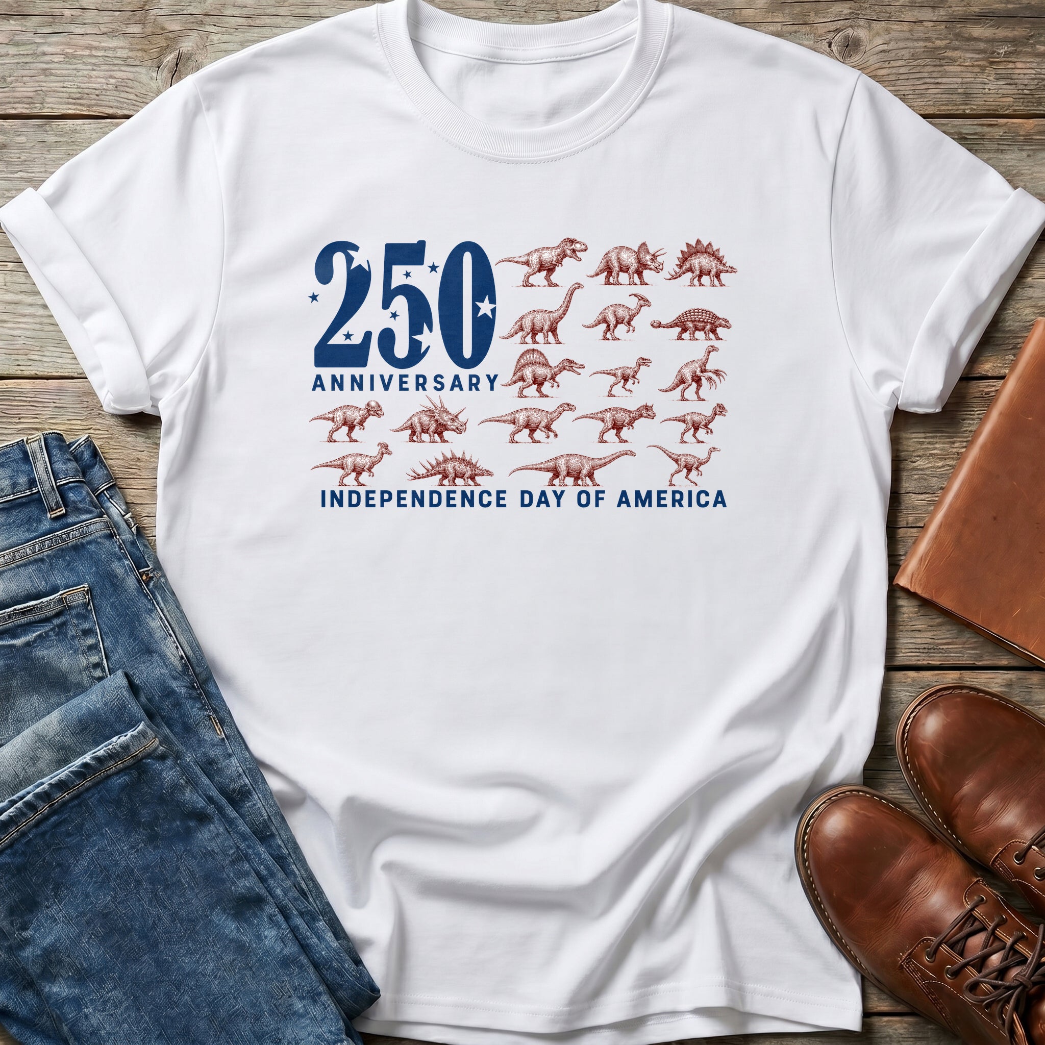 250 Years Of Freedom Roar T Shirt