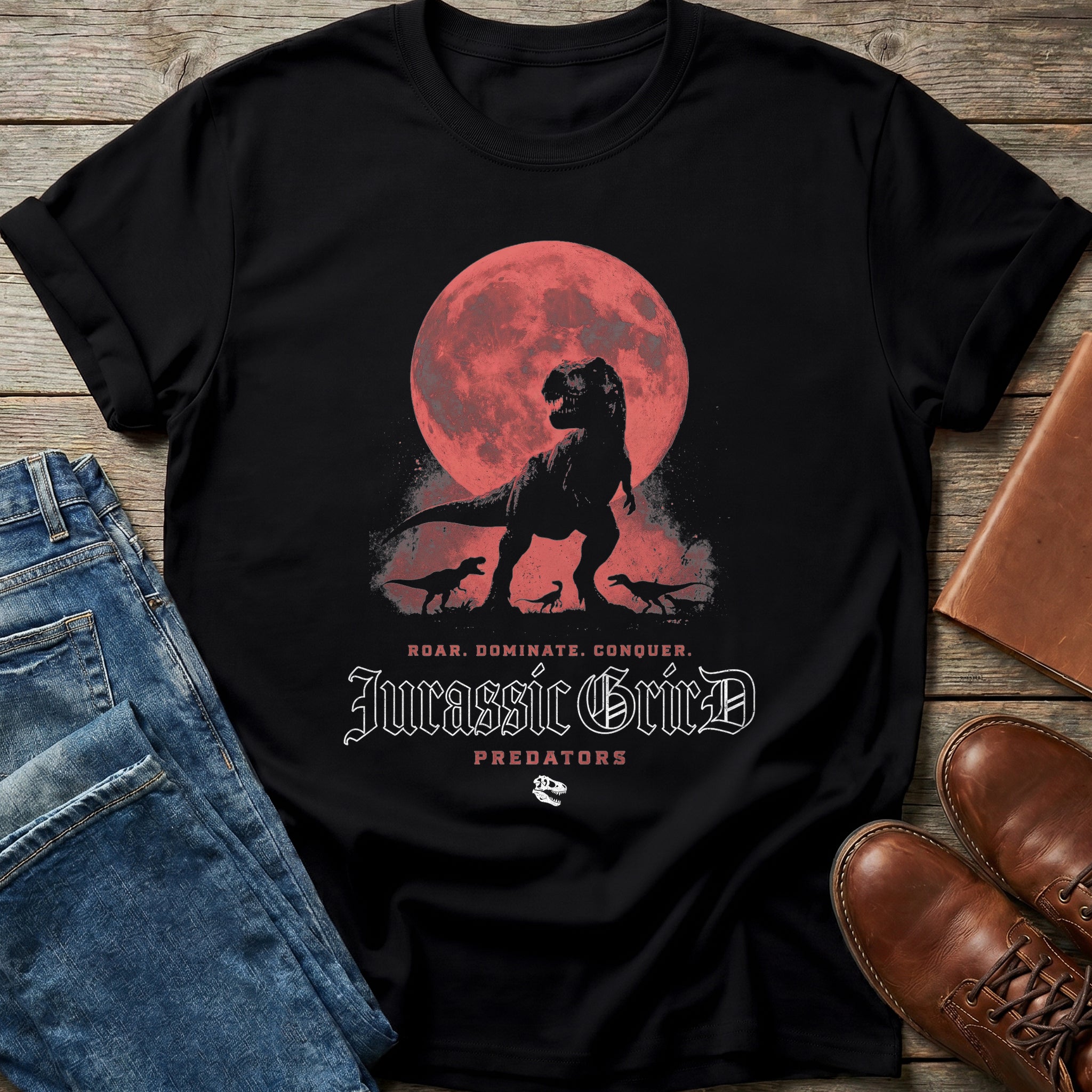 Roar Dominate Conquer T Shirt