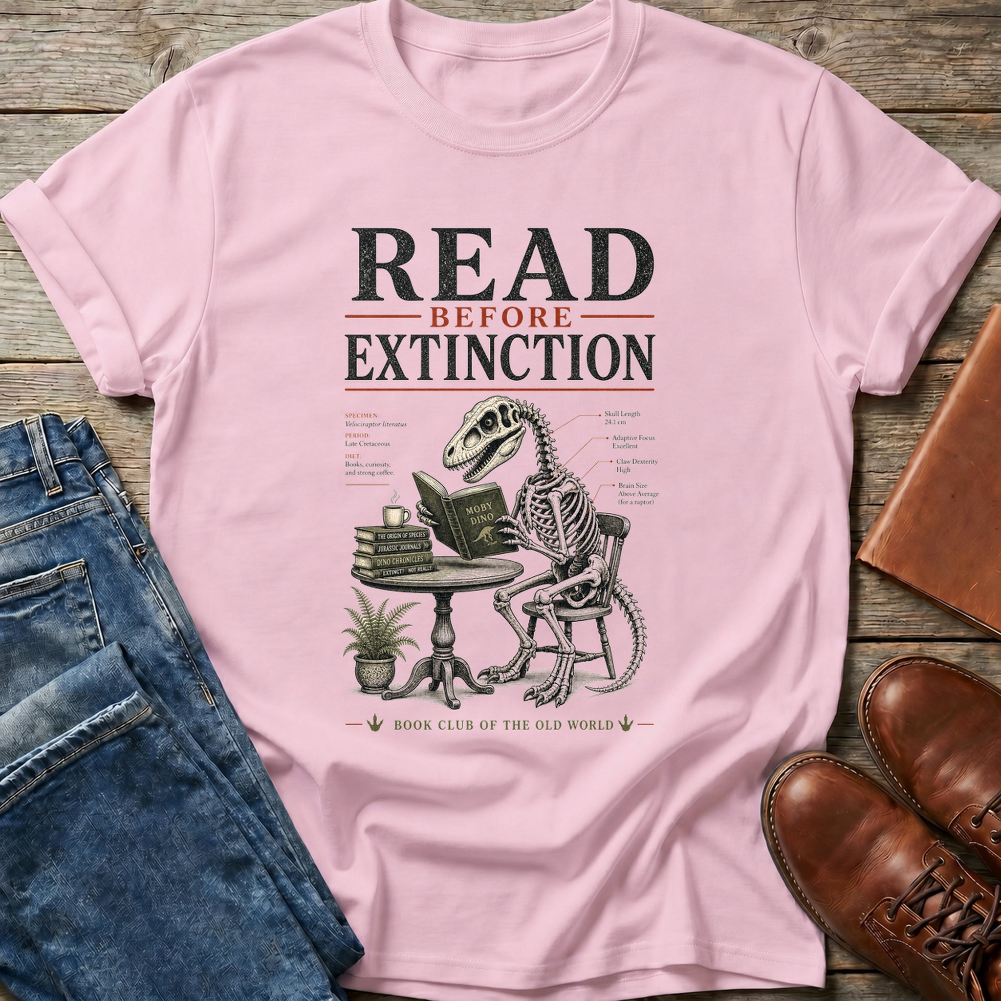 Read Before Extinction T Shirt