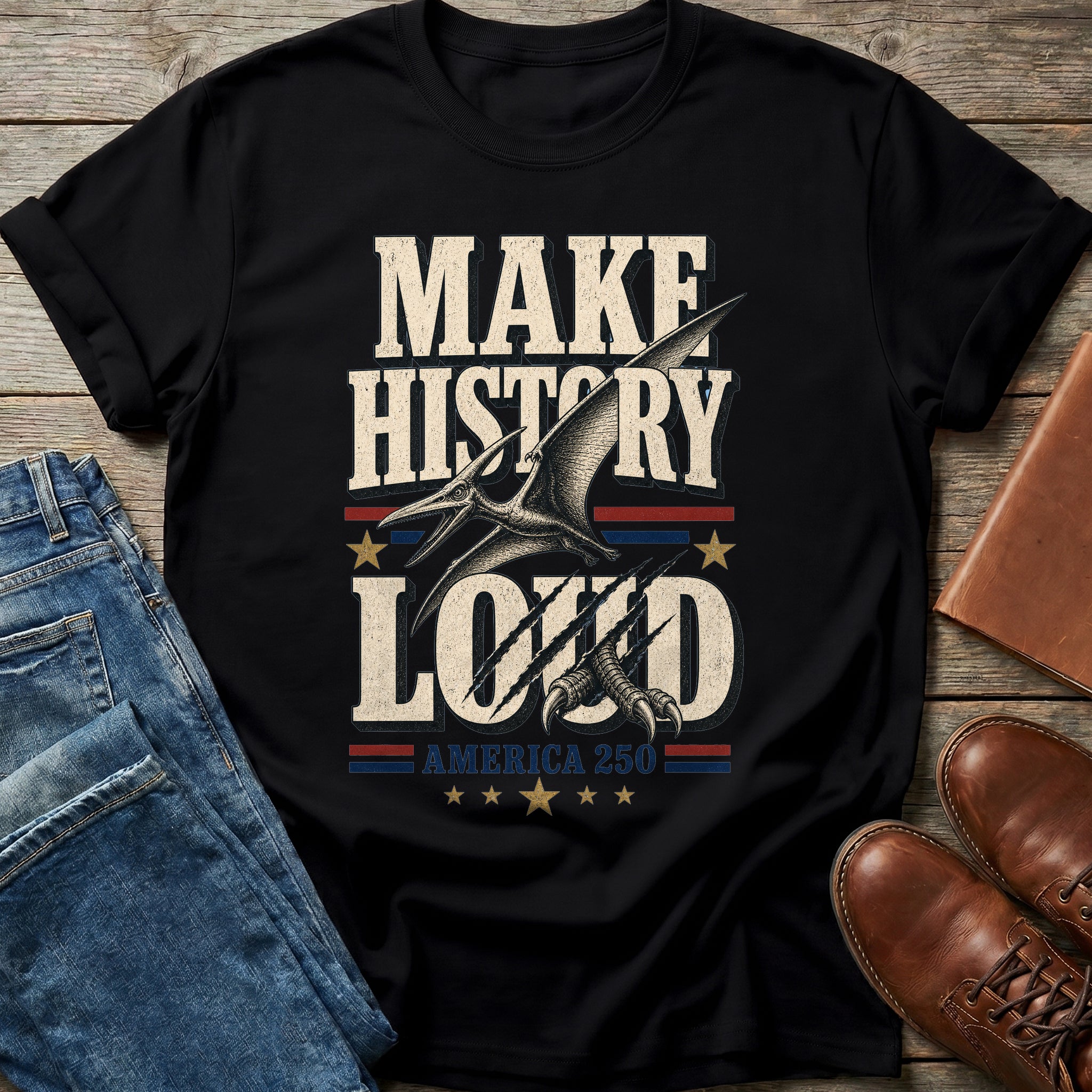Make History Loud T Shirt
