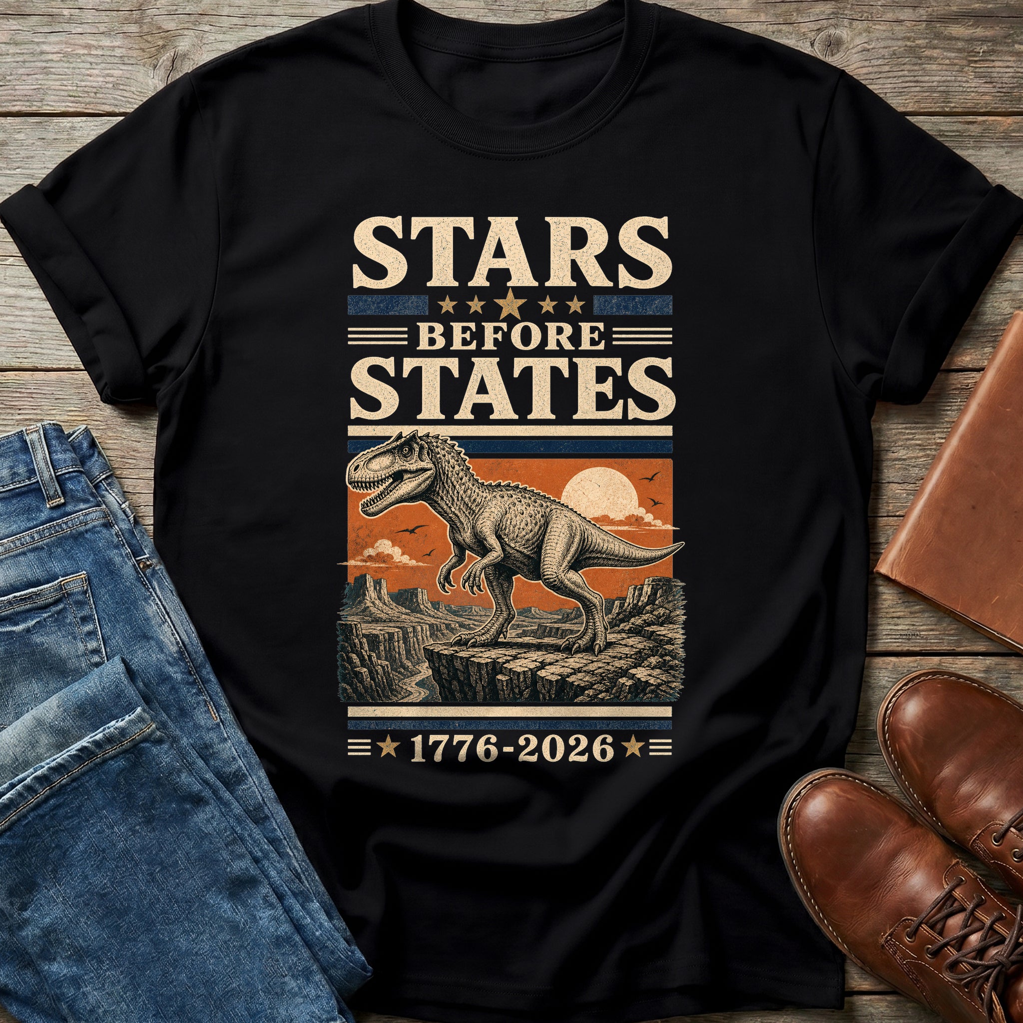 Stars Before States T Shirt