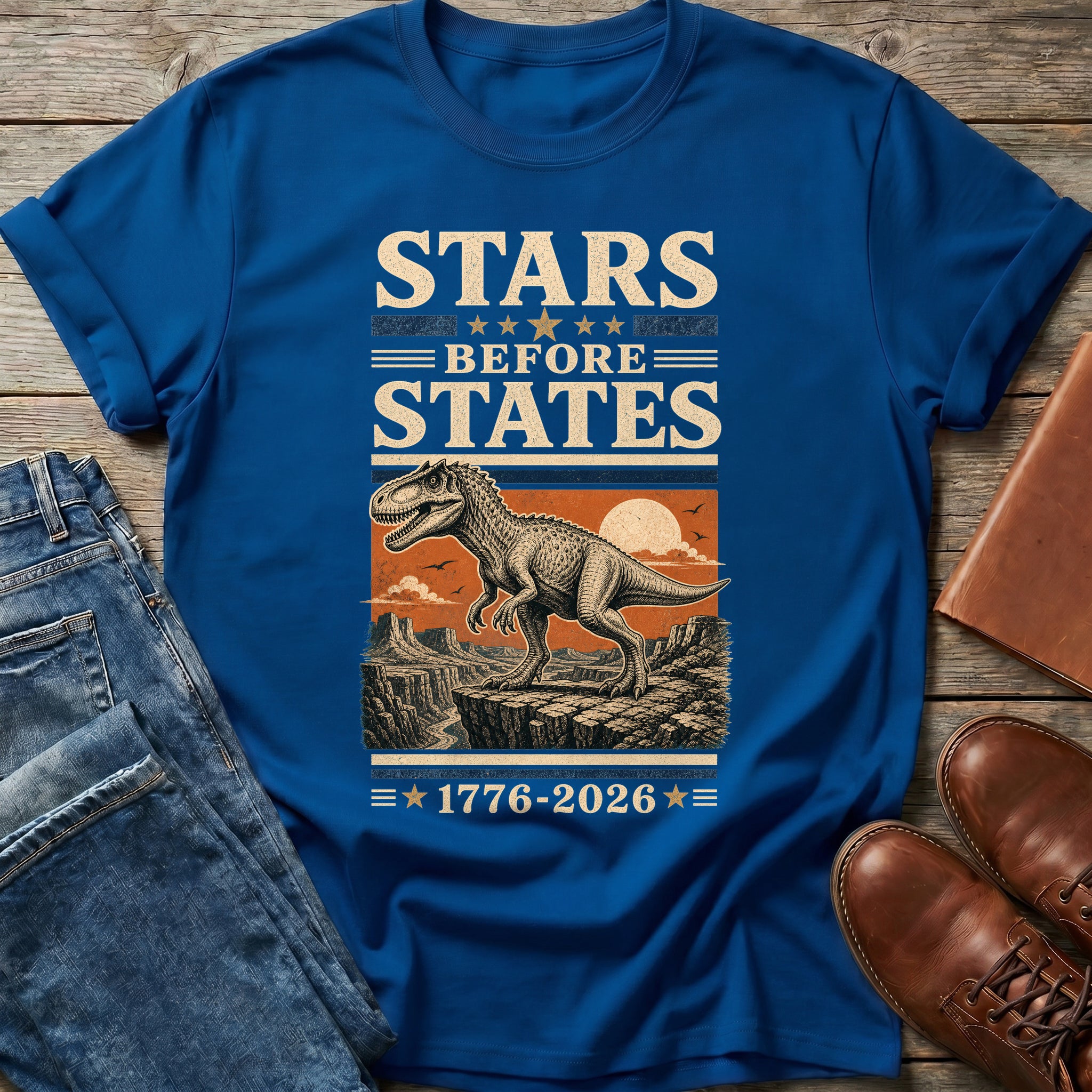 Stars Before States T Shirt