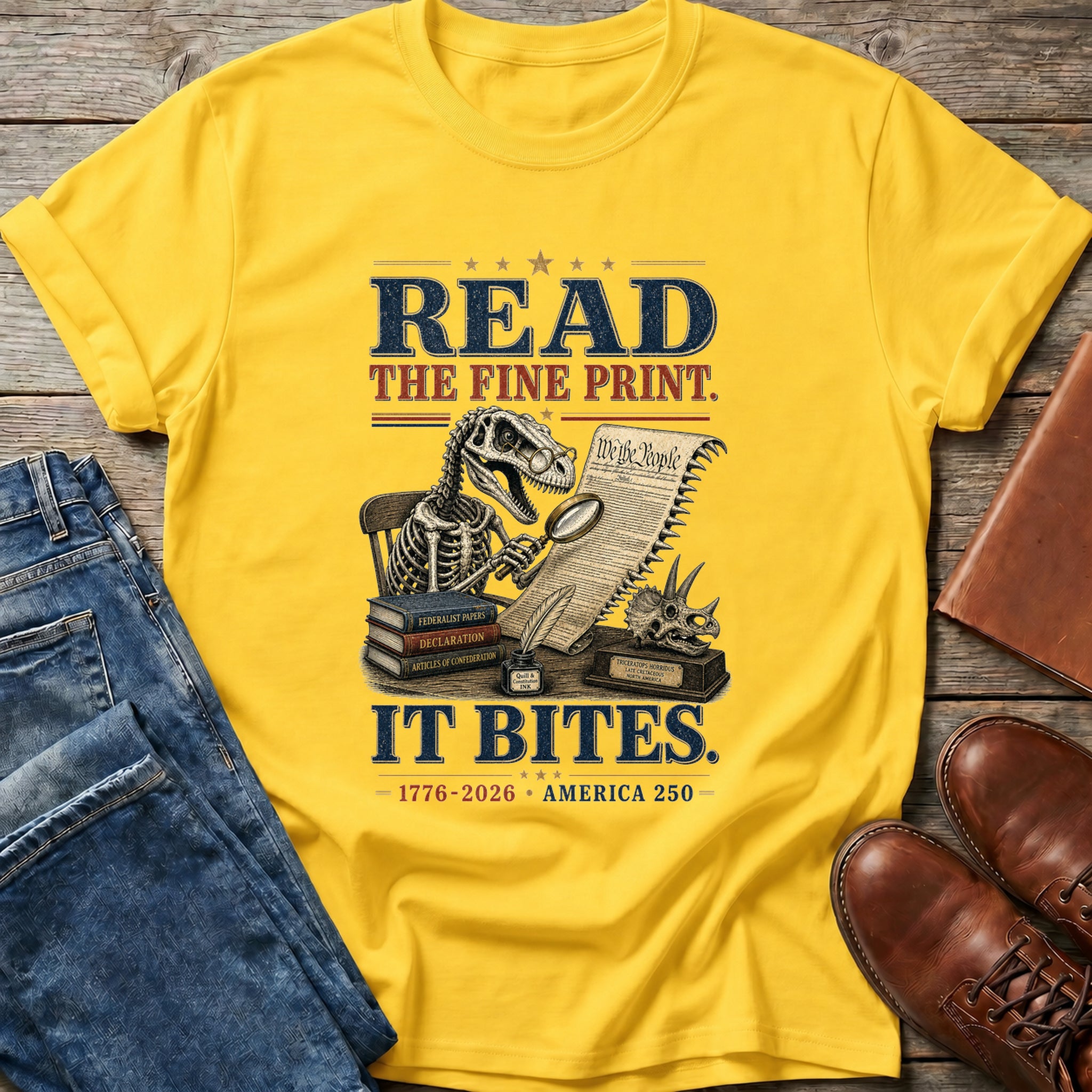 Read The Fine Print It Bites T Shirt