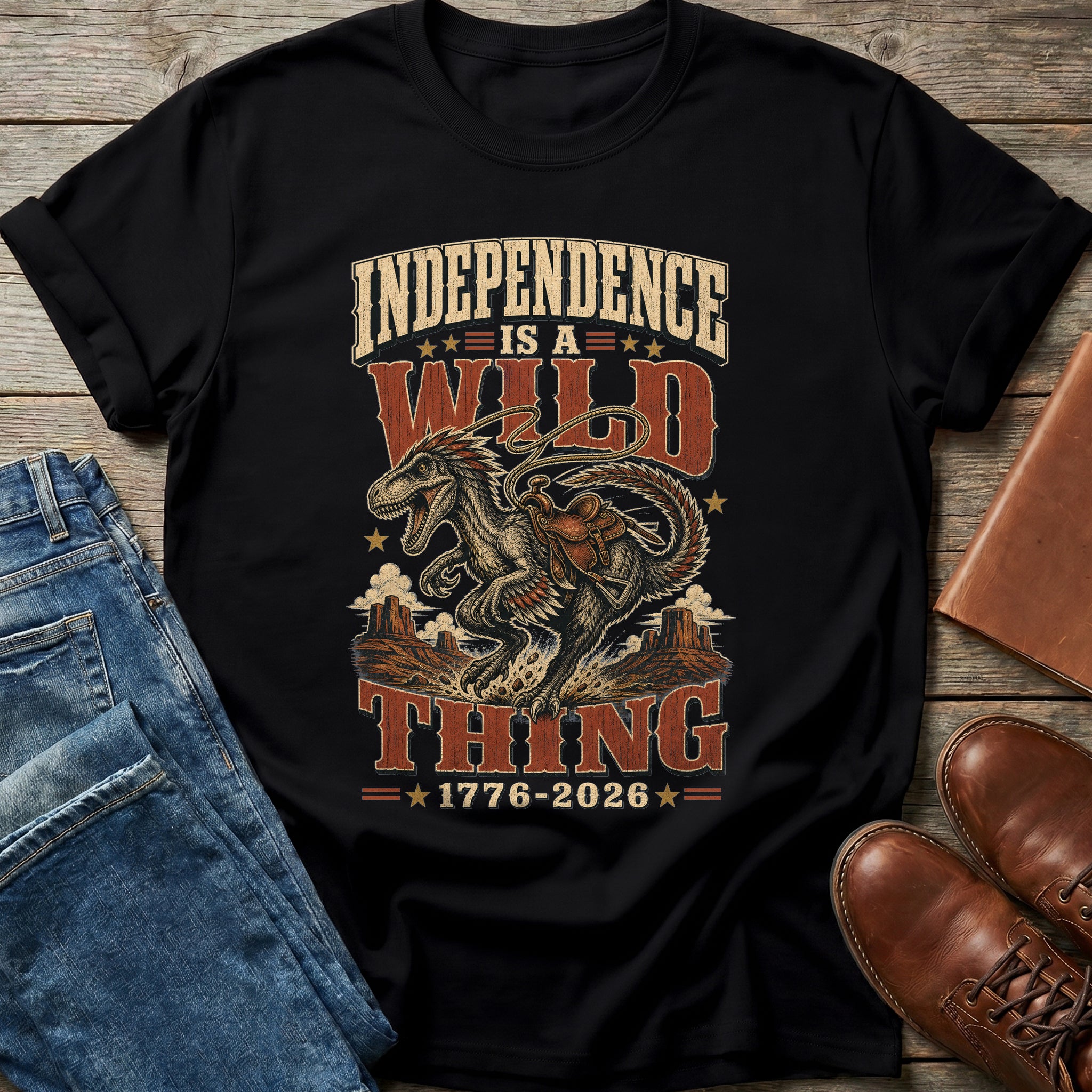 Independence Is A Wild Thing T Shirt