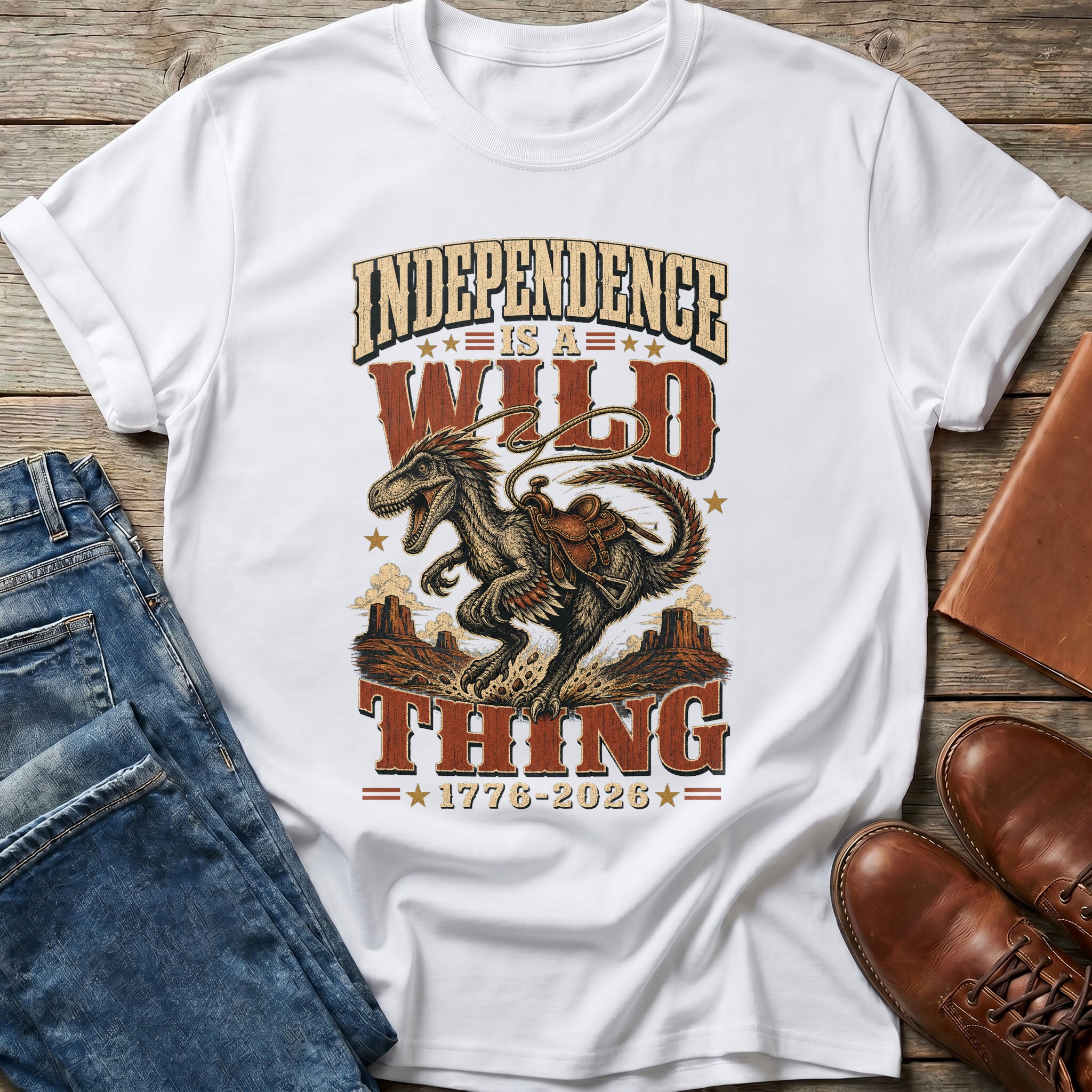 Independence Is A Wild Thing T Shirt