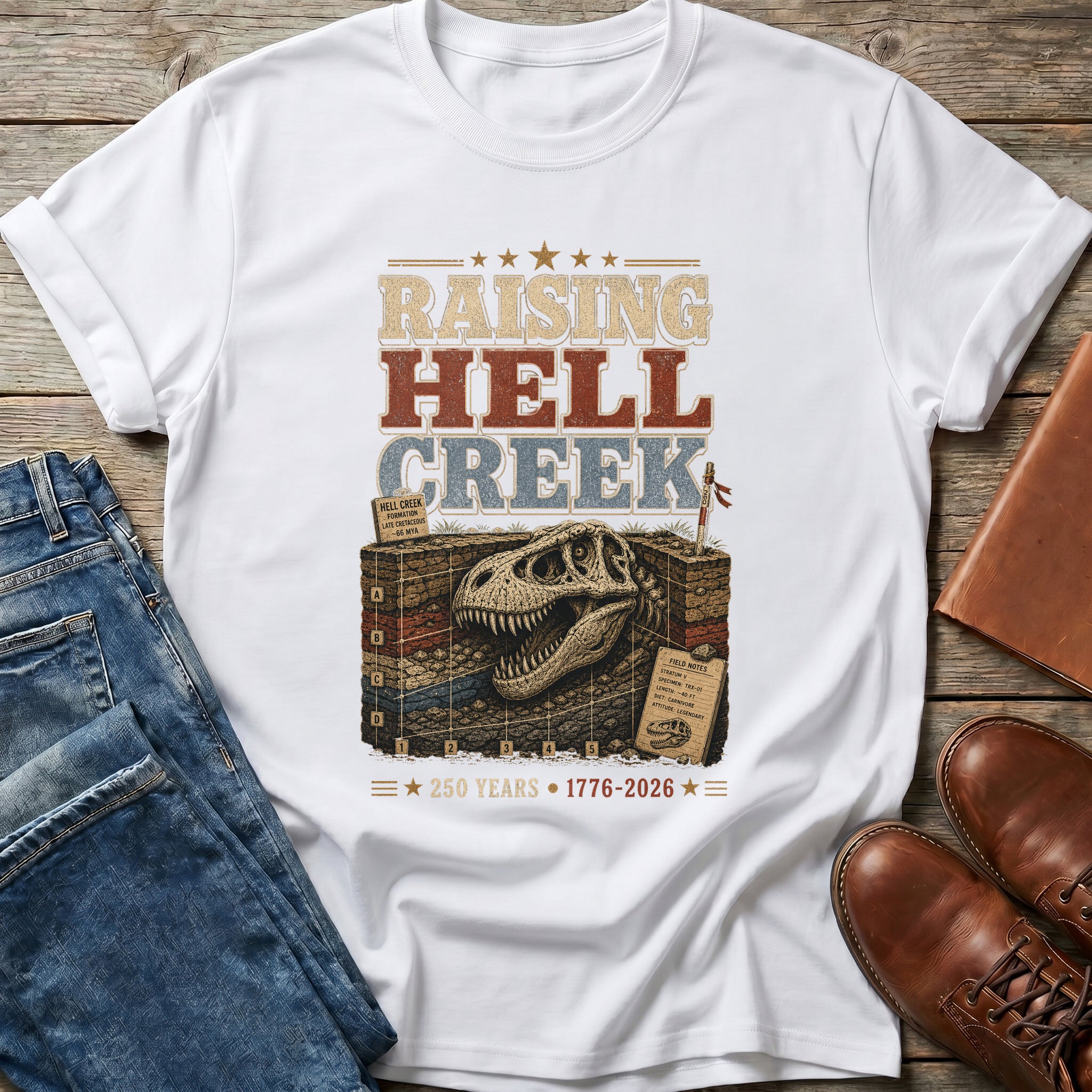 Hell Creek Excavation T Shirt