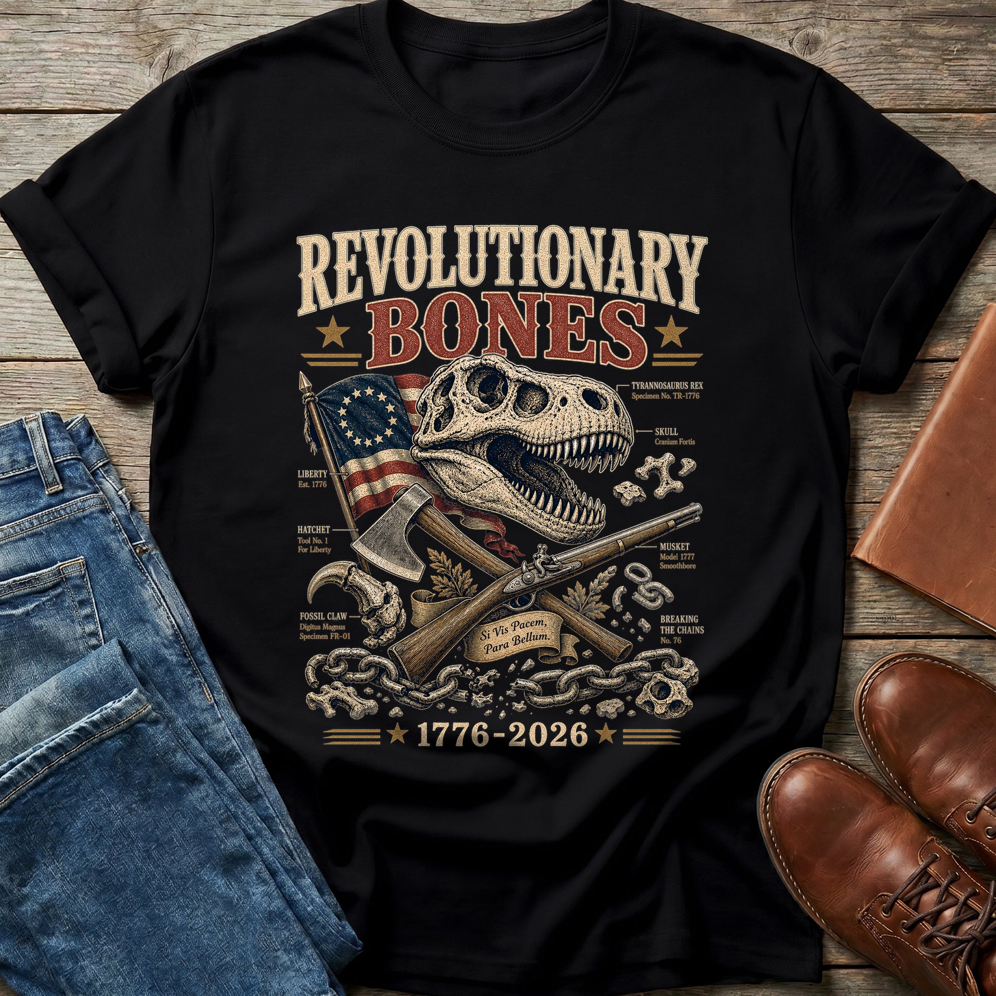 Primal Nation 1776-2026 T Shirt