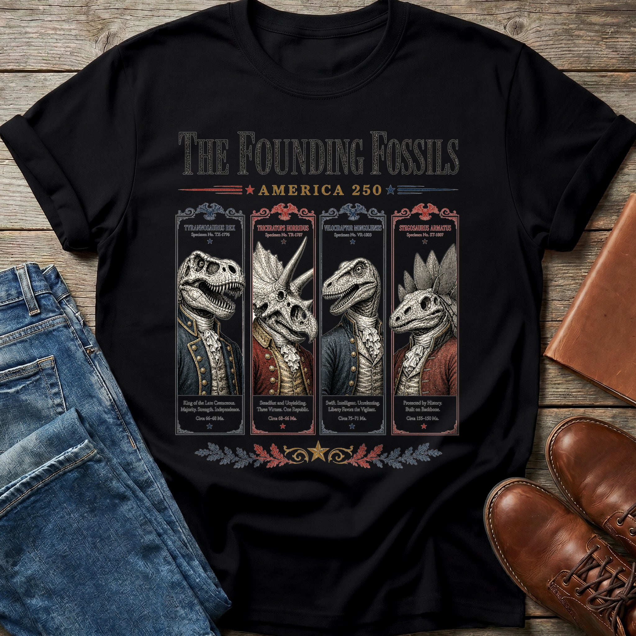 The Founding Fossils T Shirt