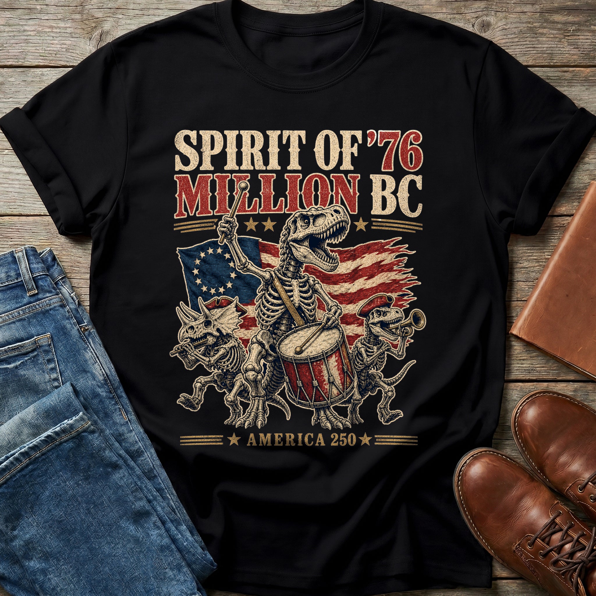 Spirit Of 76 Million BC T Shirt