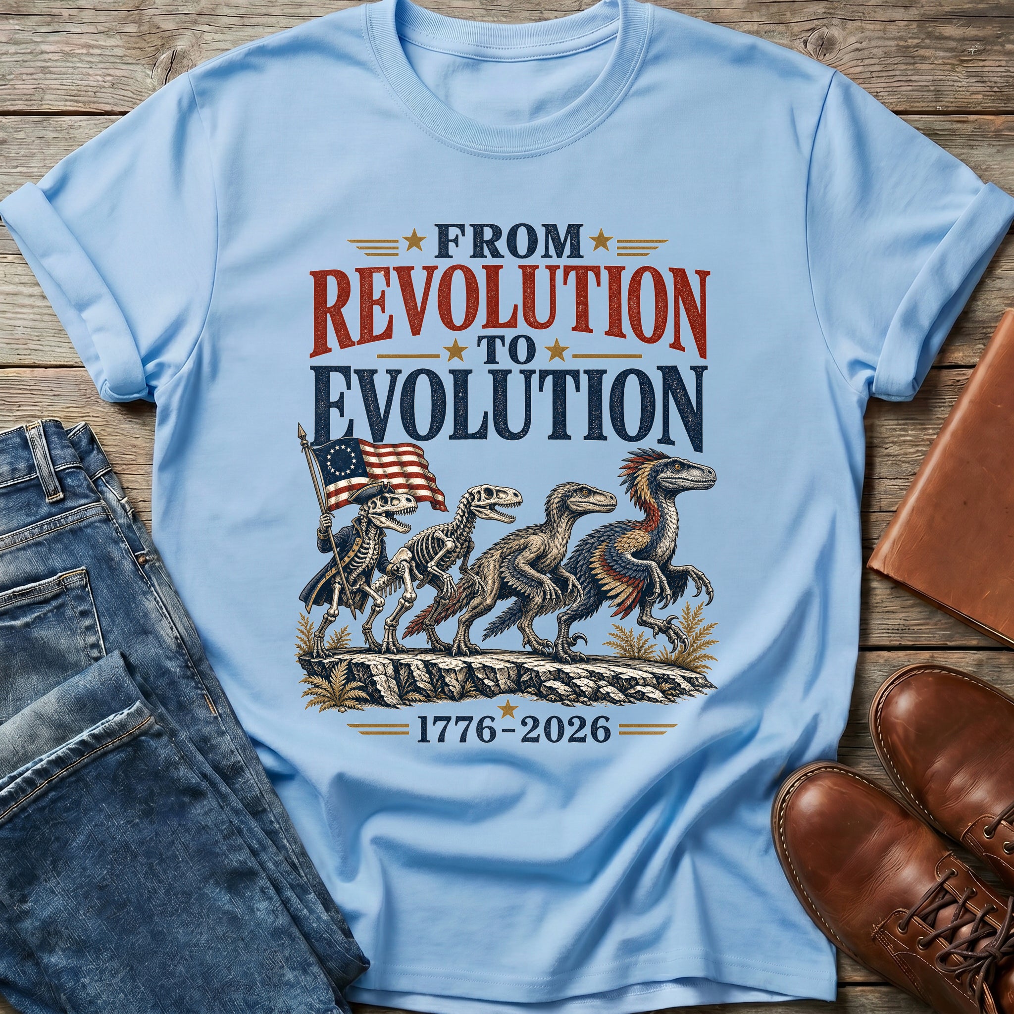 Revolution To Evolution T Shirt